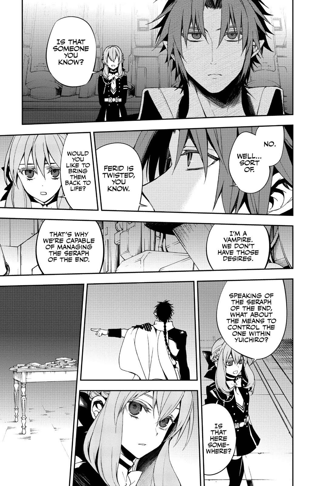 Read Seraph of the End Vampire Reign EN Manga Online