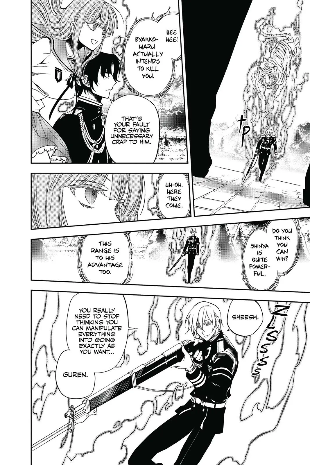Read Seraph of the End Vampire Reign EN Manga Online