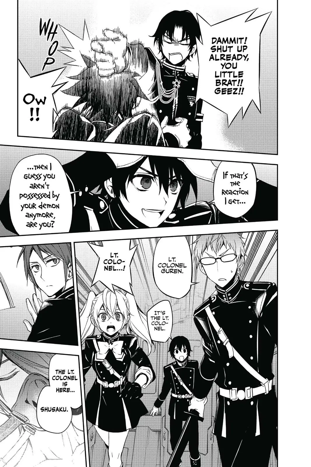Read Seraph of the End Vampire Reign EN Manga Online