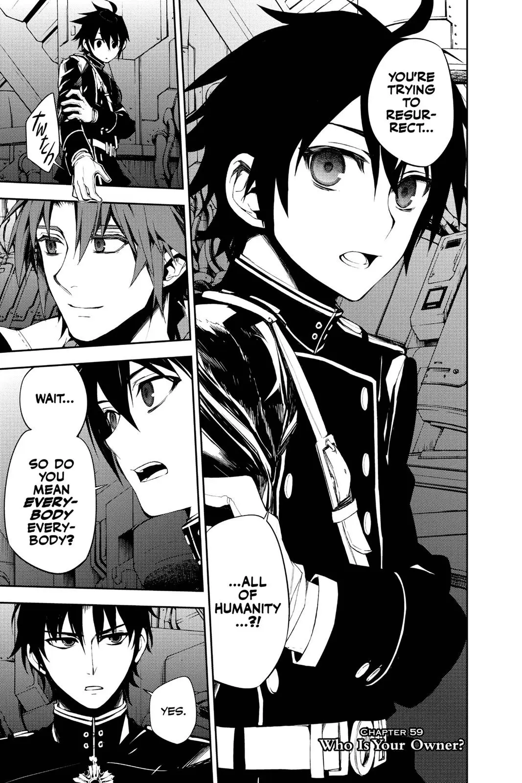 Read Seraph of the End Vampire Reign EN Manga Online
