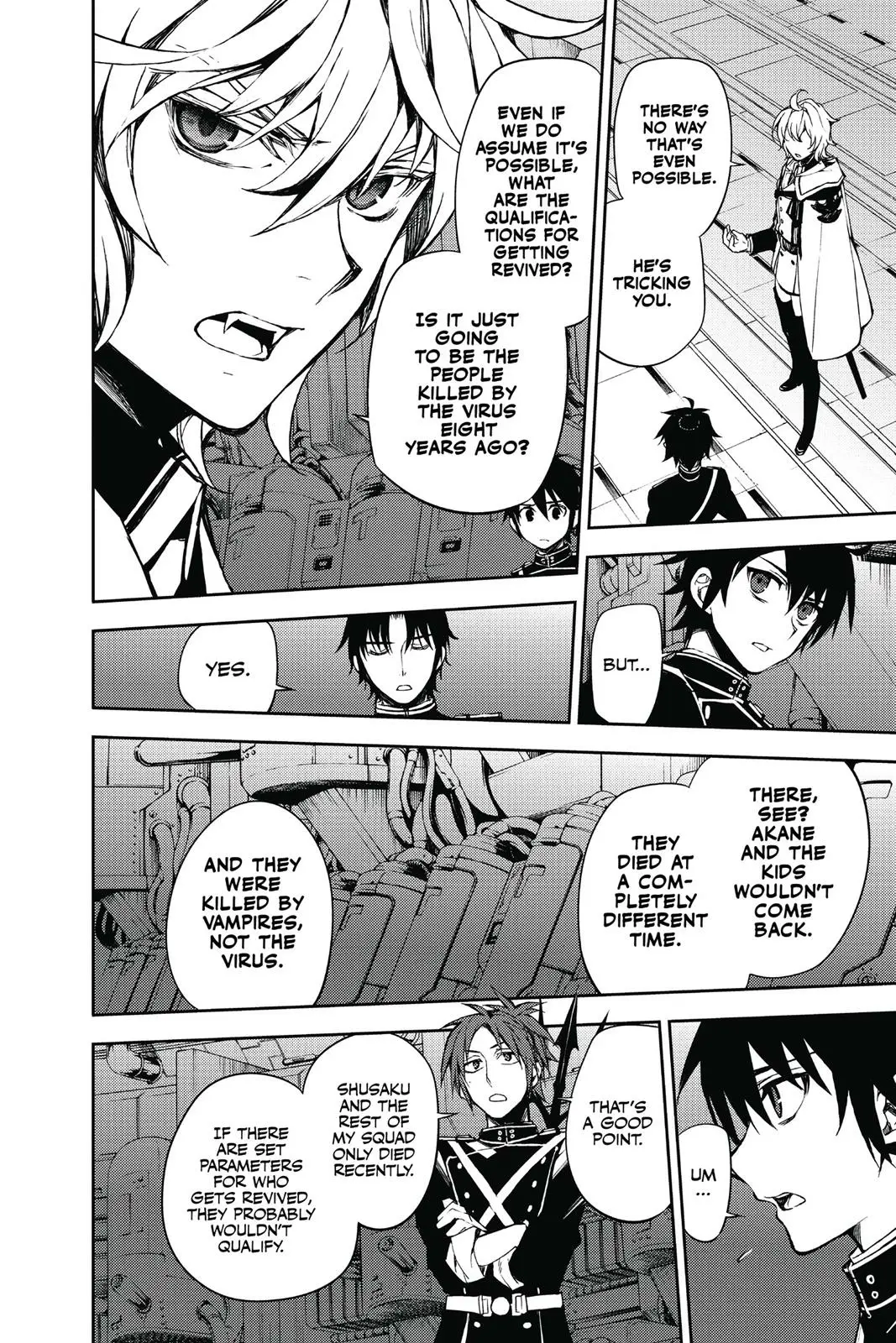 Read Seraph of the End Vampire Reign EN Manga Online