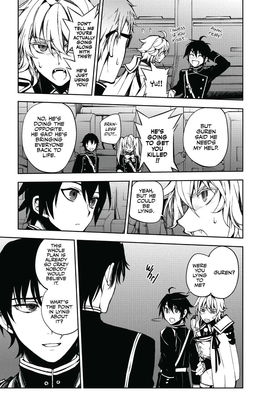 Read Seraph of the End Vampire Reign EN Manga Online