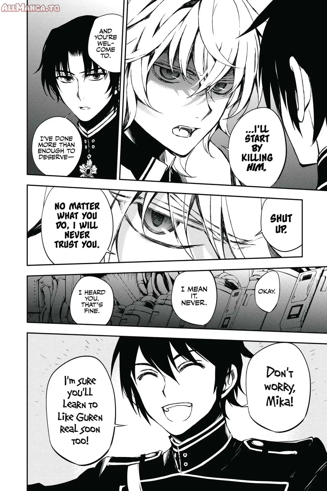 Read Seraph of the End Vampire Reign EN Manga Online