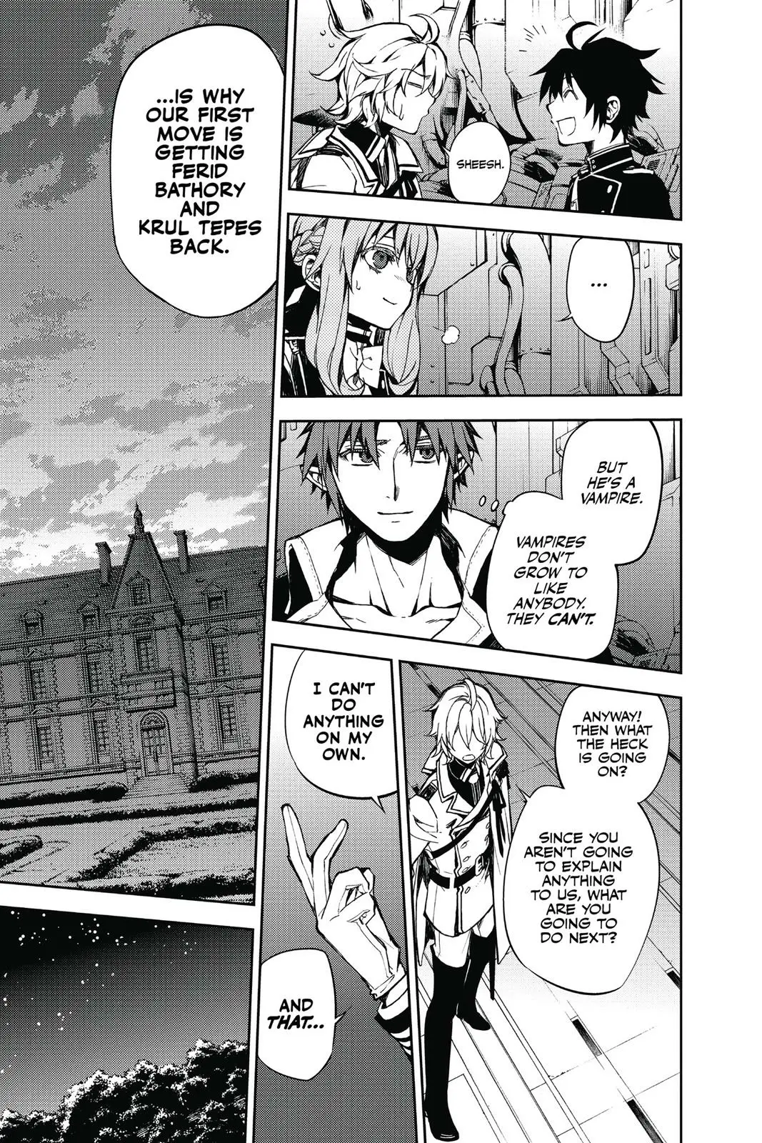 Read Seraph of the End Vampire Reign EN Manga Online