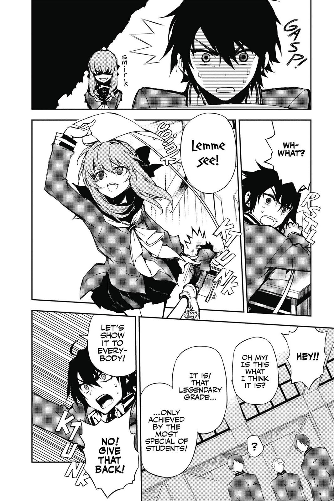 Read Seraph of the End Vampire Reign EN Manga Online