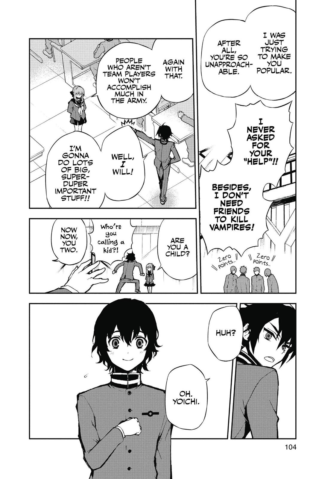 Read Seraph of the End Vampire Reign EN Manga Online