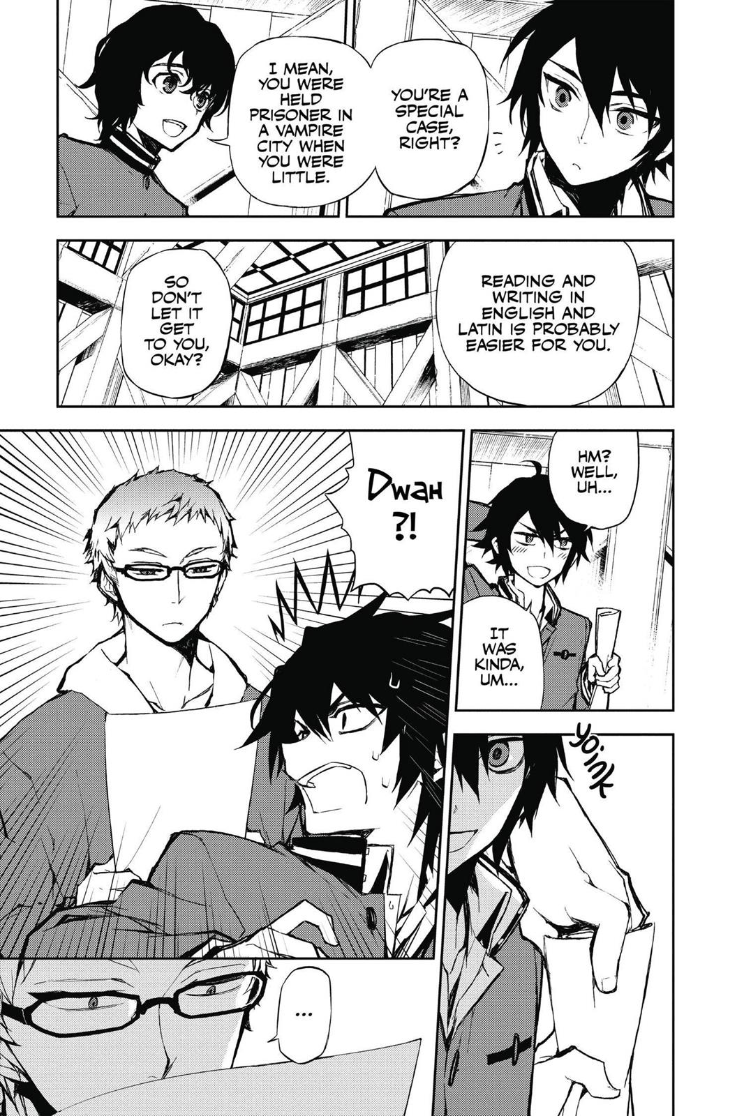 Read Seraph of the End Vampire Reign EN Manga Online
