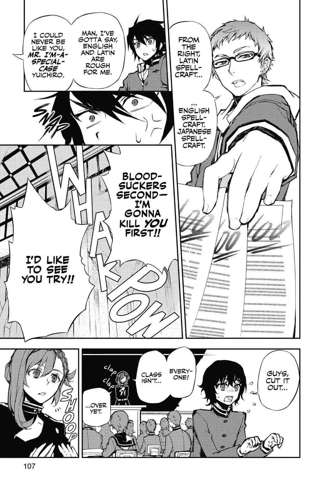 Read Seraph of the End Vampire Reign EN Manga Online