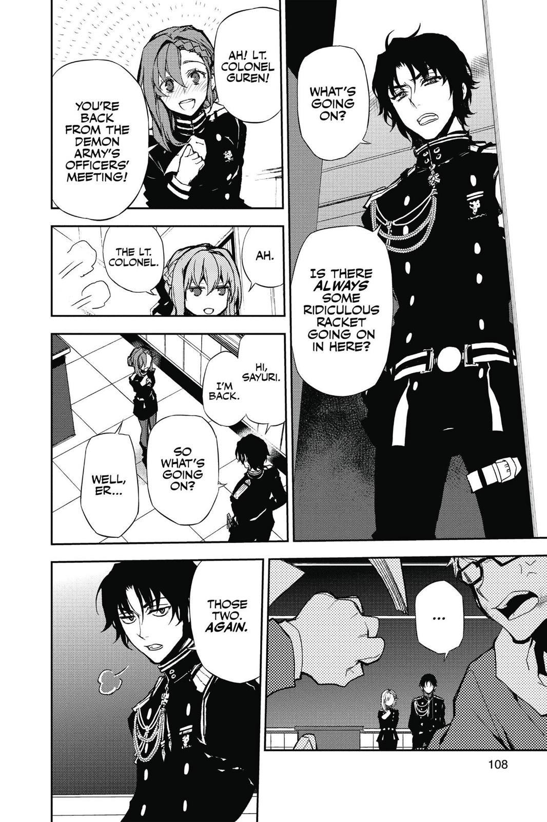 Read Seraph of the End Vampire Reign EN Manga Online
