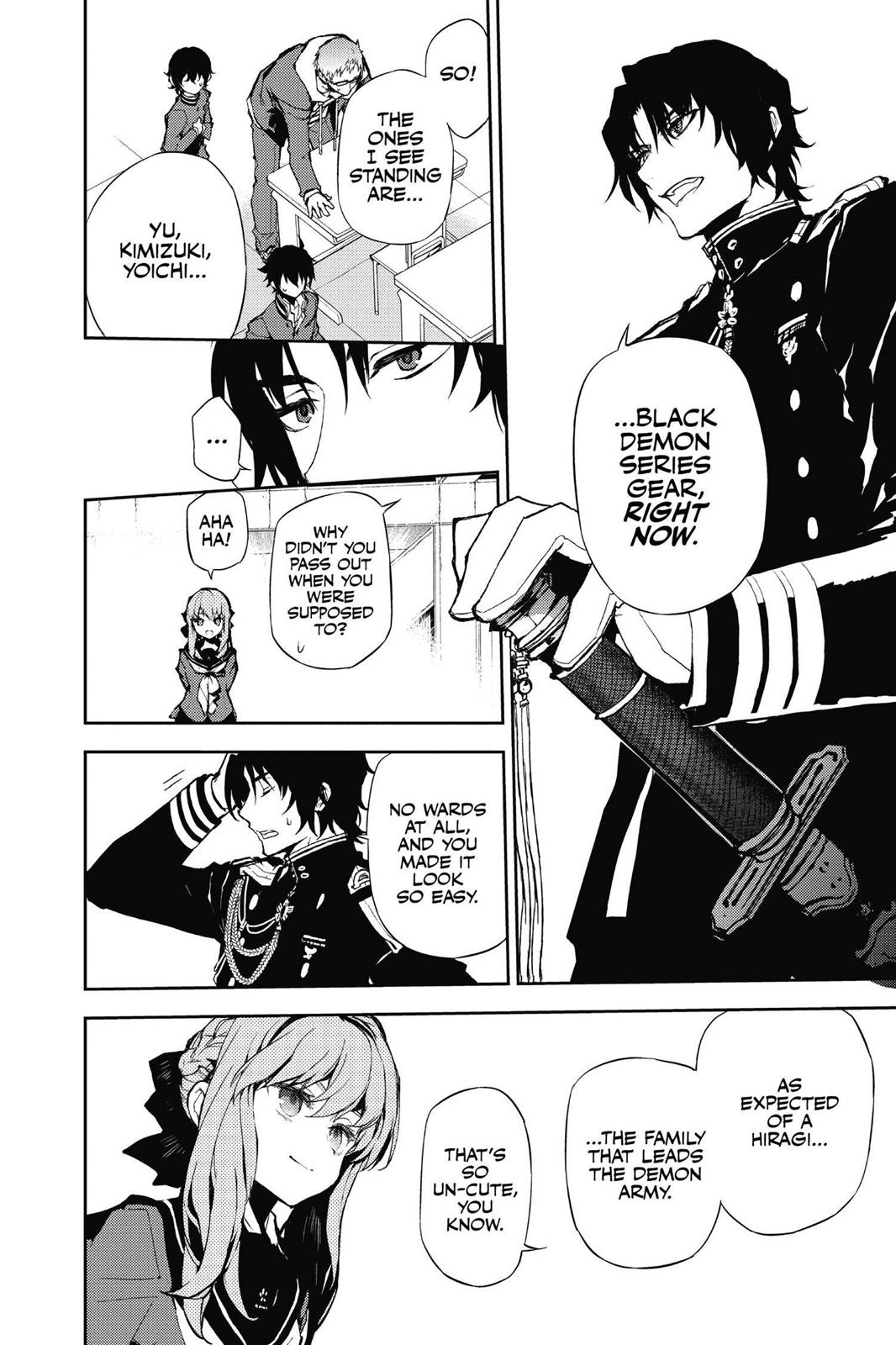 Read Seraph of the End Vampire Reign EN Manga Online