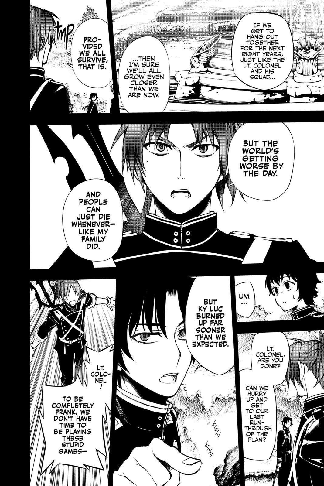 Read Seraph of the End Vampire Reign EN Manga Online
