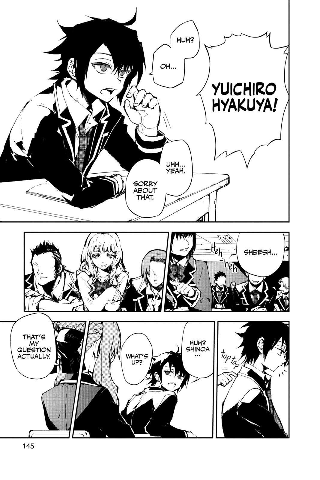 Read Seraph of the End Vampire Reign EN Manga Online