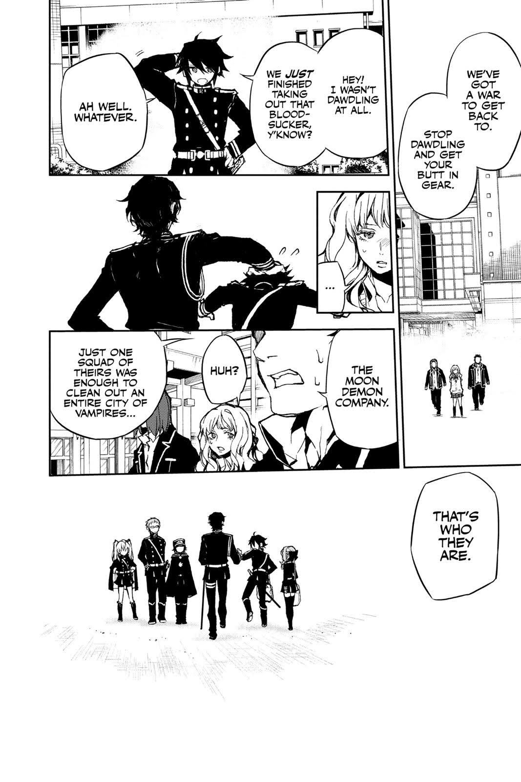 Read Seraph of the End Vampire Reign EN Manga Online