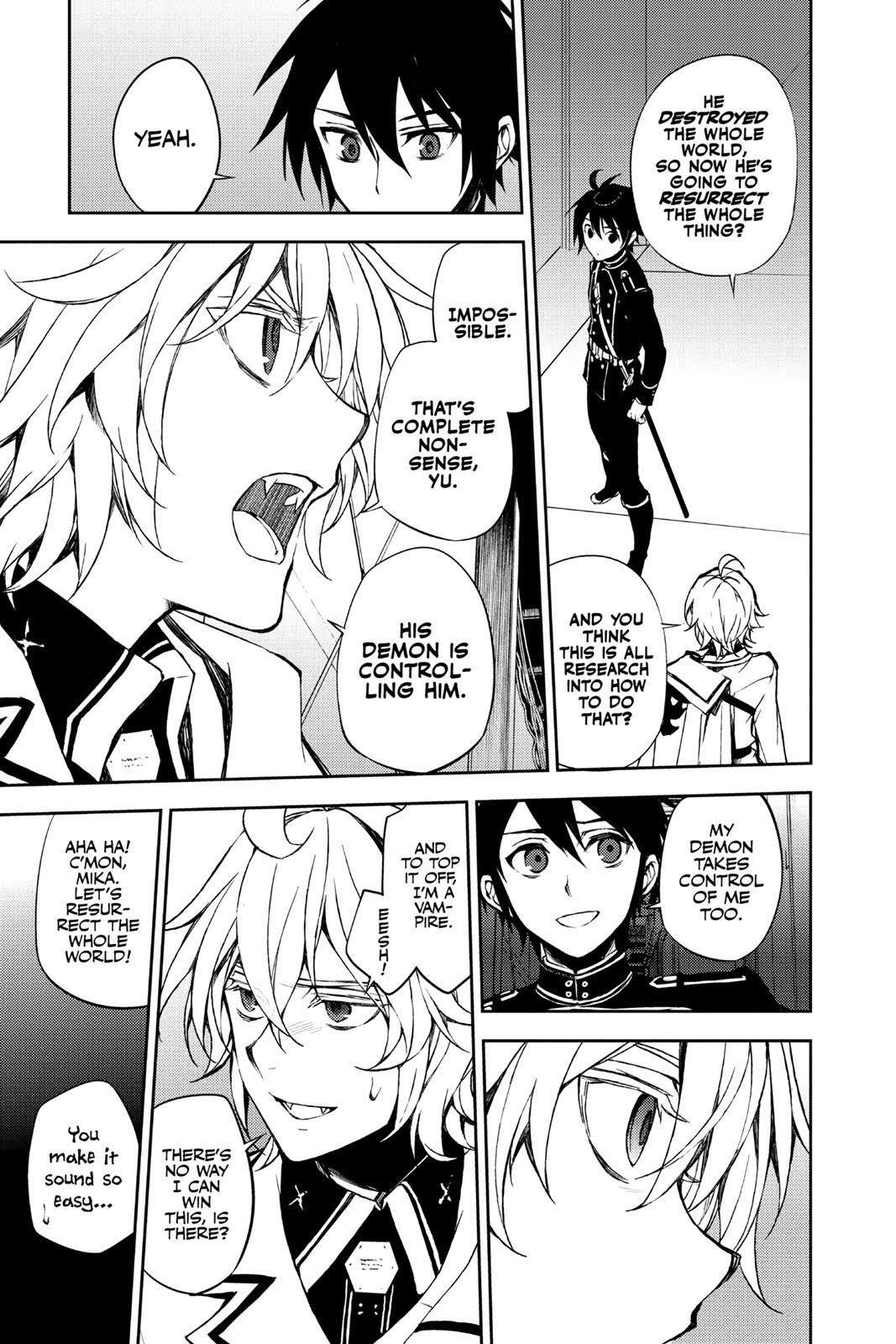 Read Seraph of the End Vampire Reign EN Manga Online