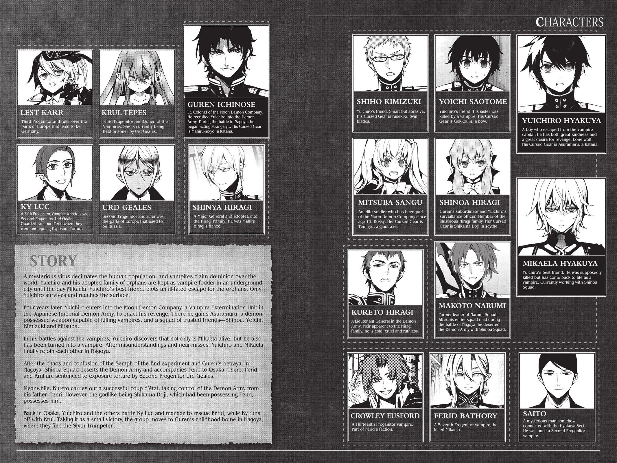 Read Seraph of the End Vampire Reign EN Manga Online