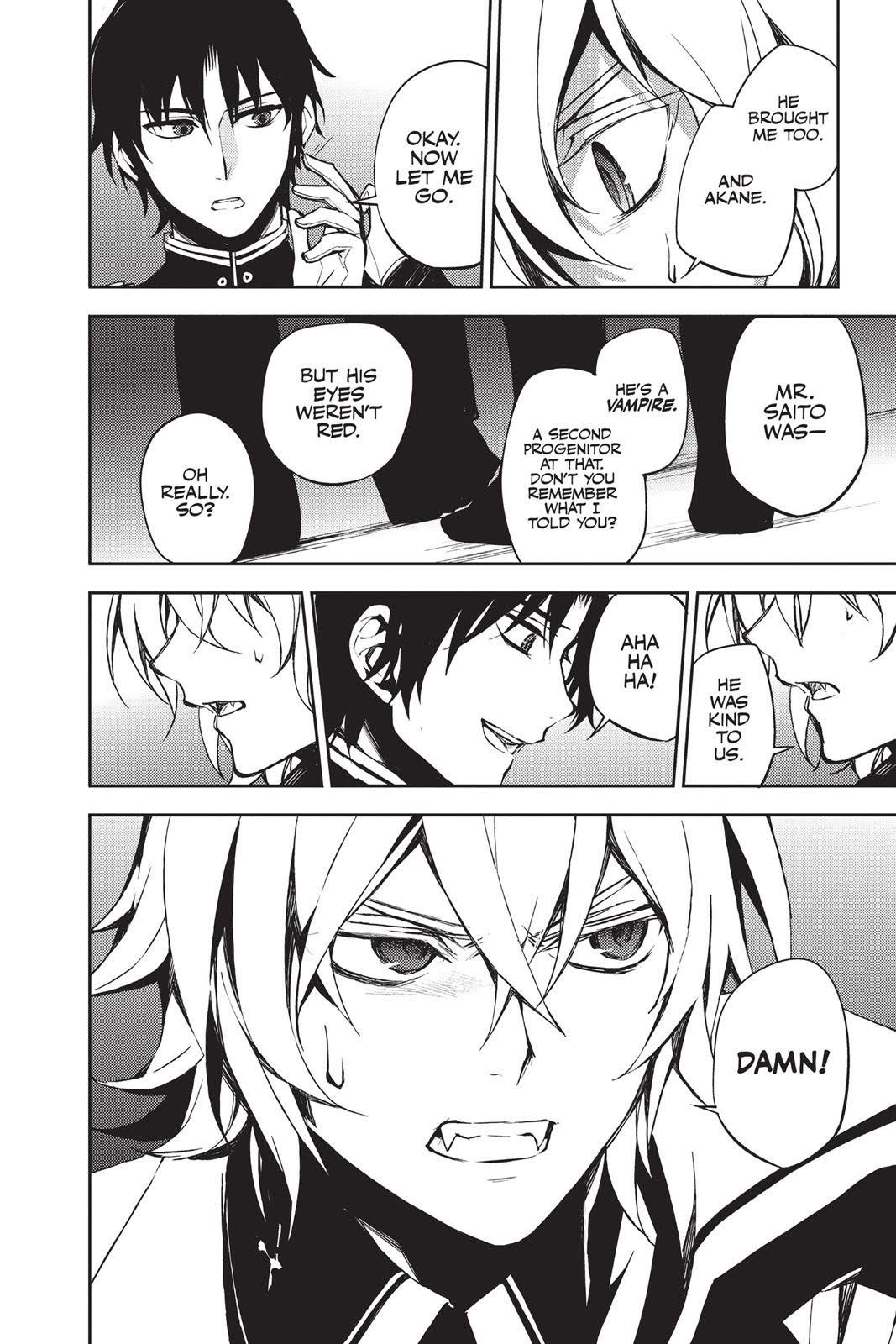Read Seraph of the End Vampire Reign EN Manga Online