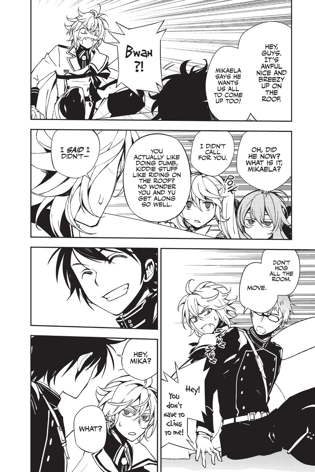 Read Seraph of the End Vampire Reign EN Manga Online