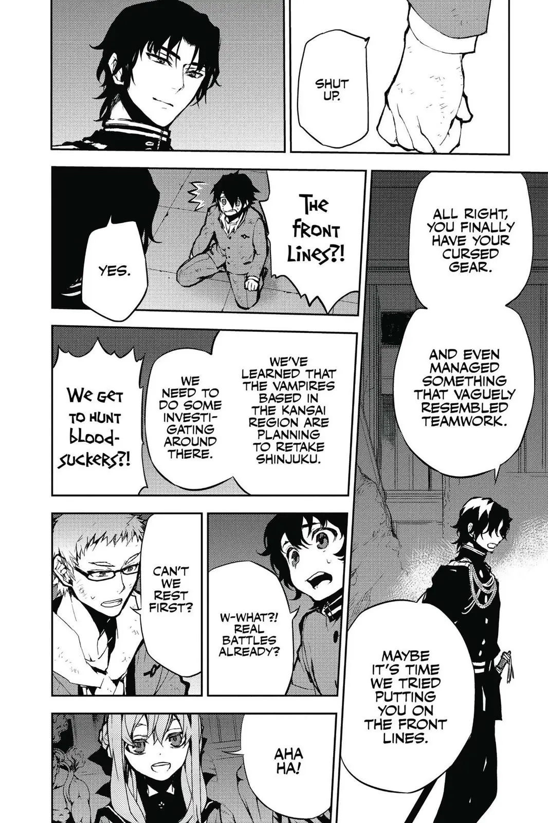 Read Seraph of the End Vampire Reign EN Manga Online