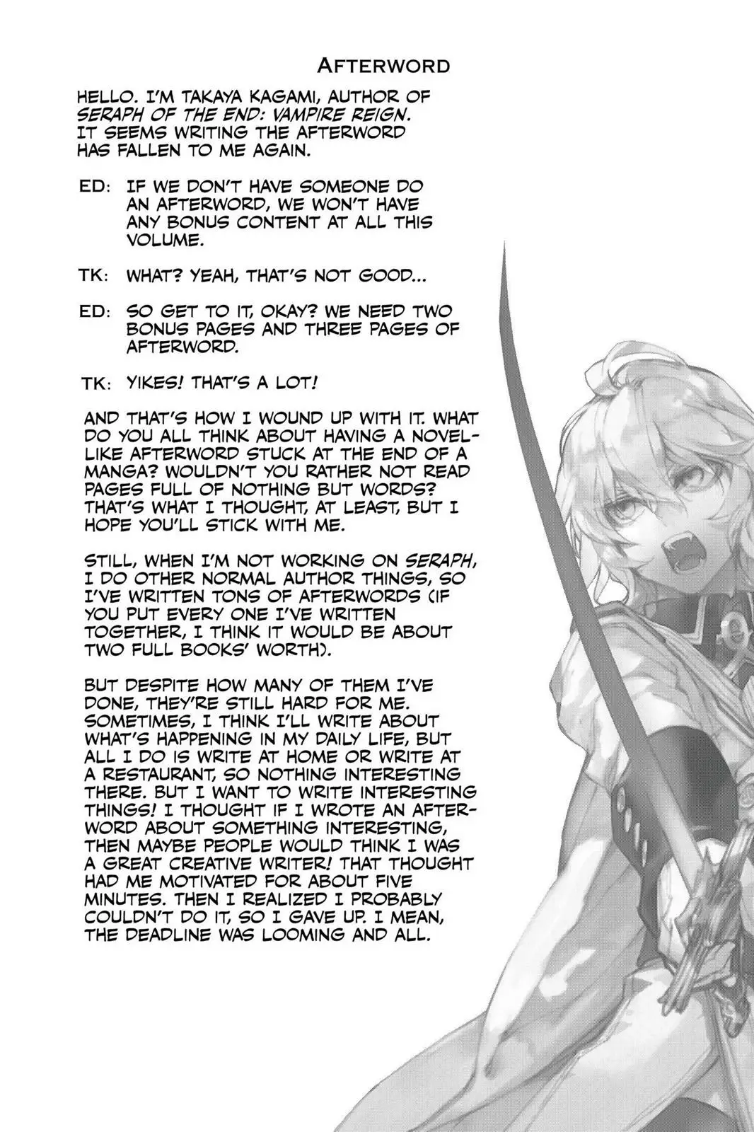 Read Seraph of the End Vampire Reign EN Manga Online