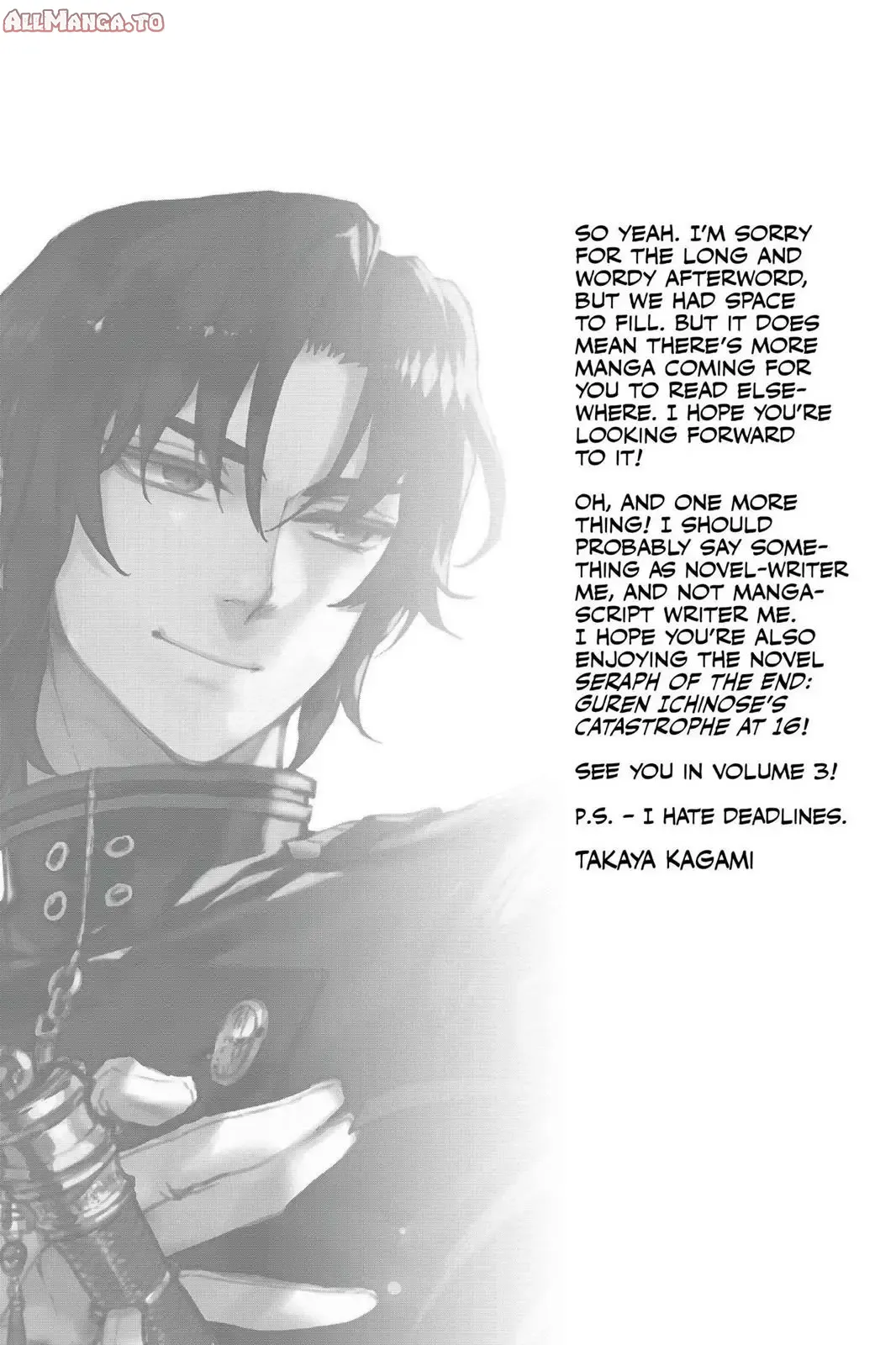 Read Seraph of the End Vampire Reign EN Manga Online