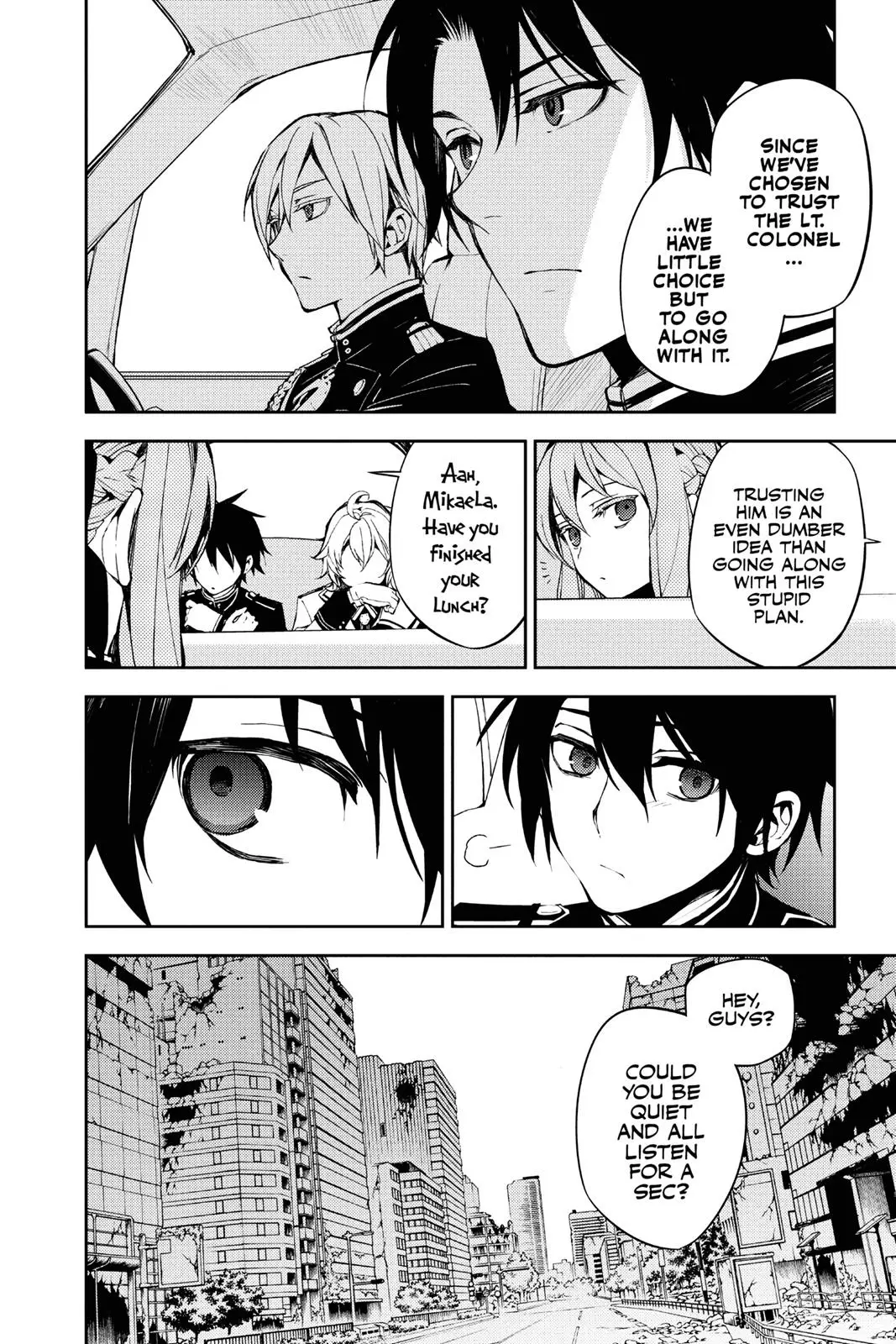 Read Seraph of the End Vampire Reign EN Manga Online