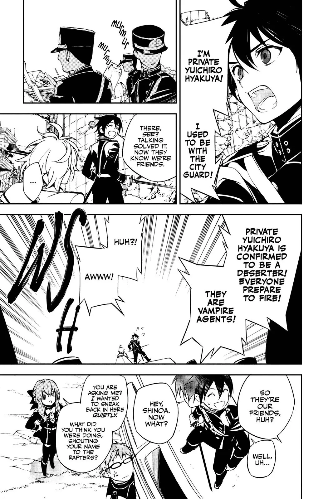 Read Seraph of the End Vampire Reign EN Manga Online