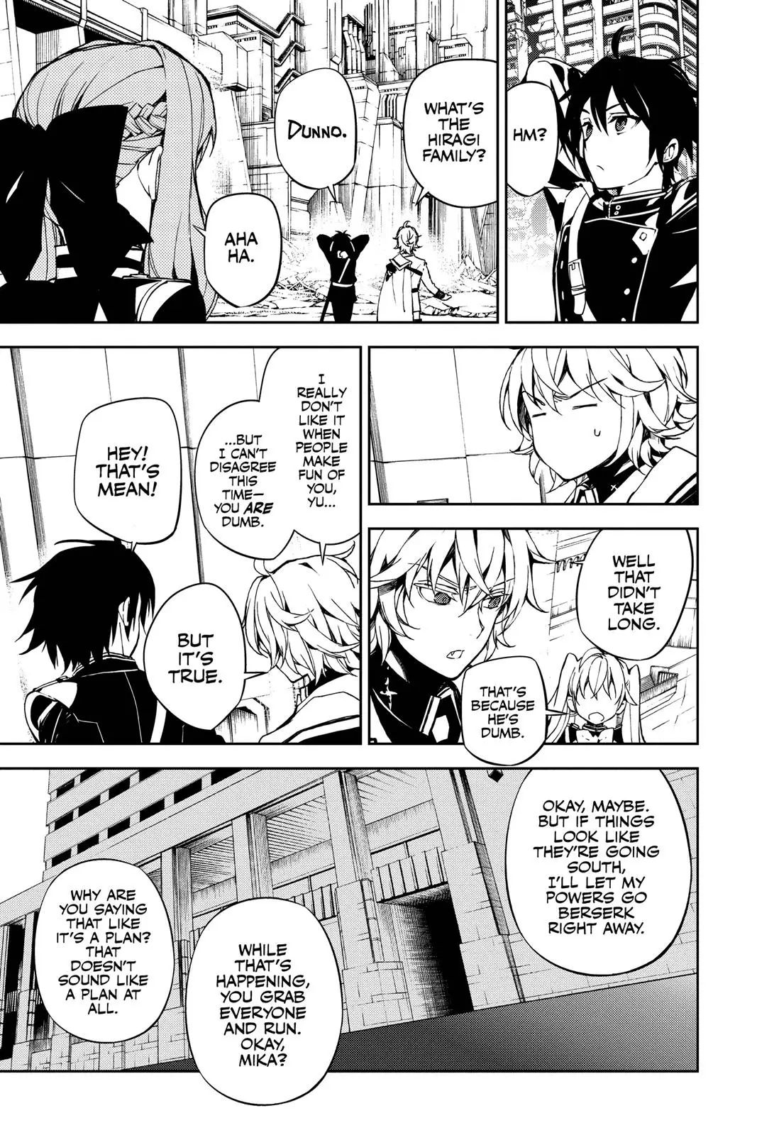 Read Seraph of the End Vampire Reign EN Manga Online