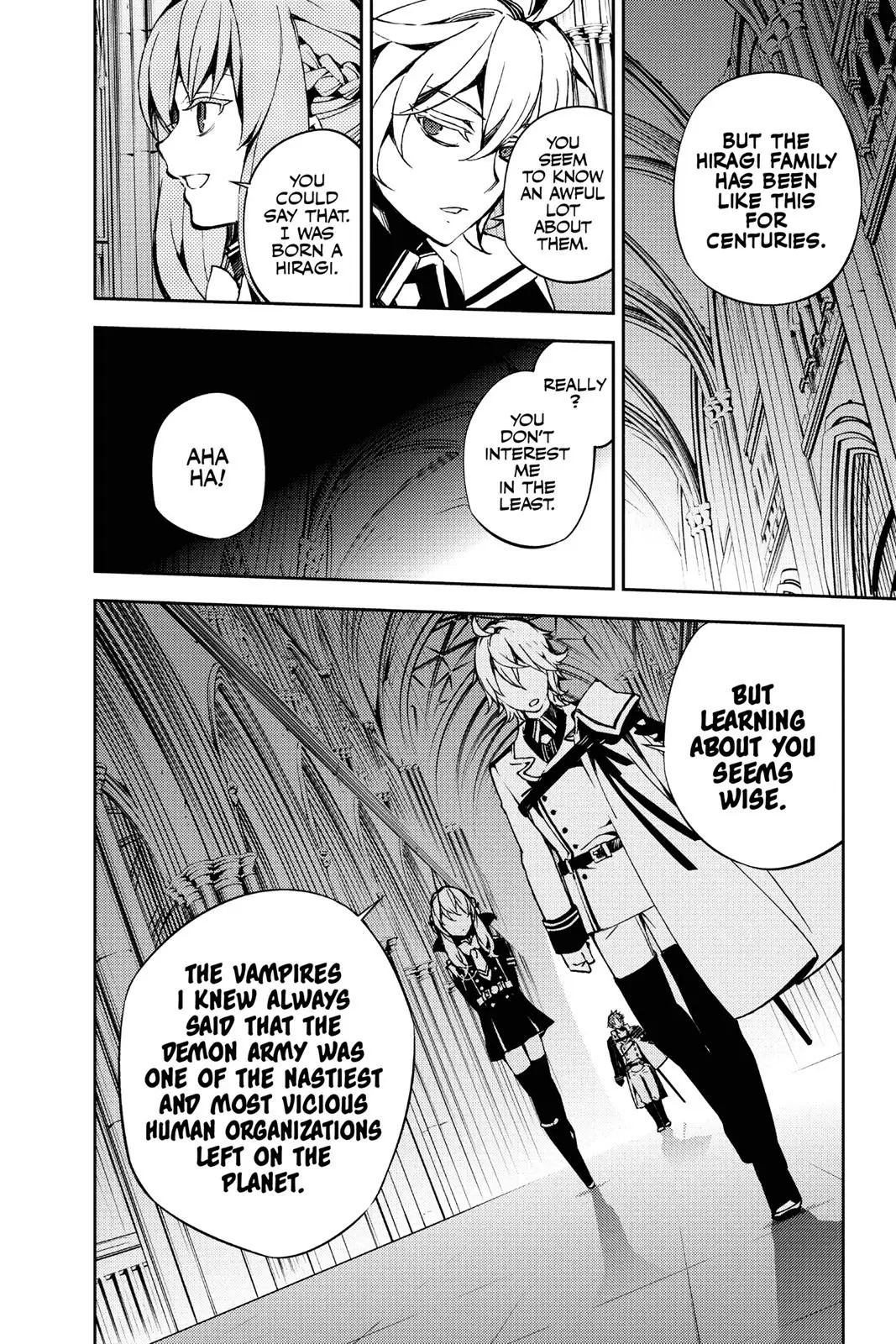 Read Seraph of the End Vampire Reign EN Manga Online