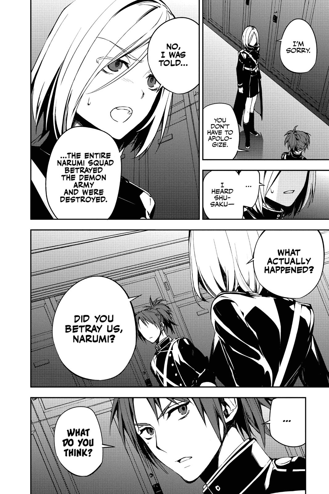Read Seraph of the End Vampire Reign EN Manga Online