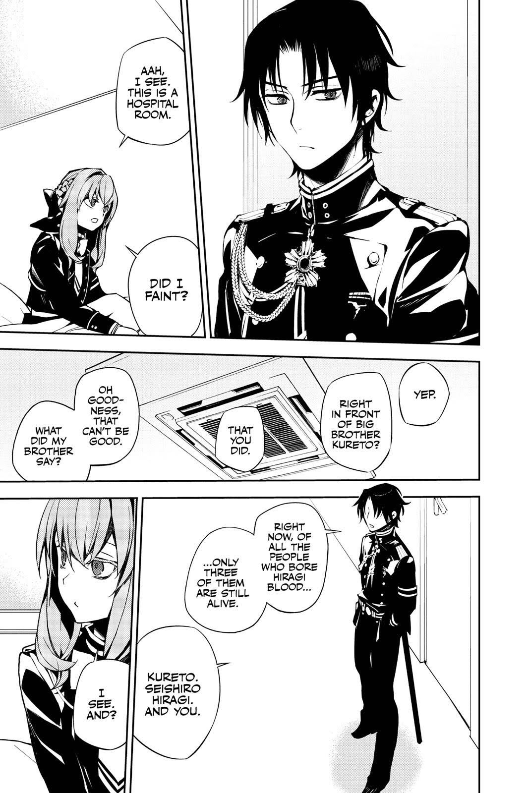 Read Seraph of the End Vampire Reign EN Manga Online