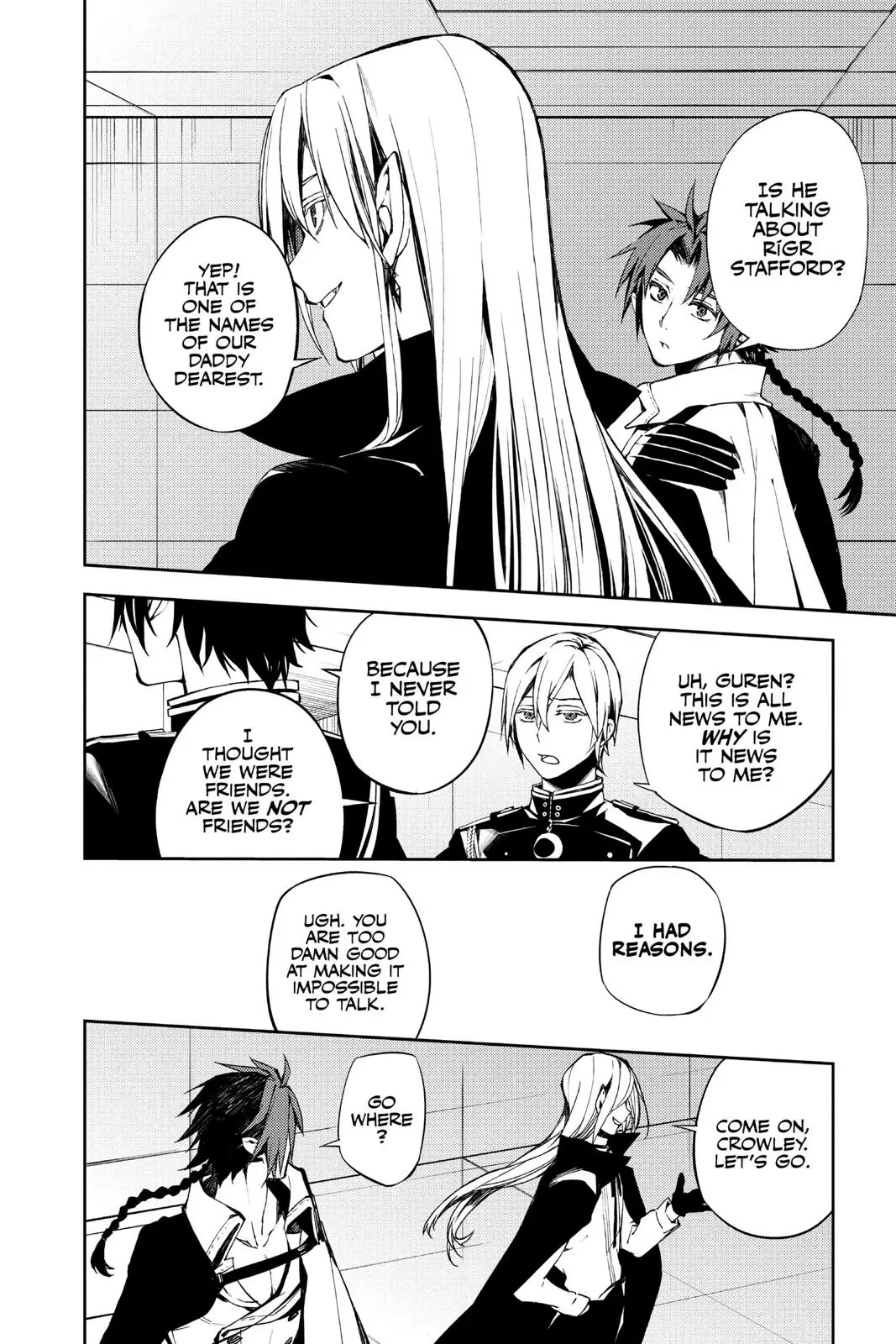 Read Seraph of the End Vampire Reign EN Manga Online