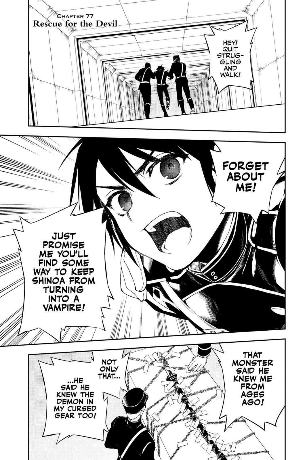 Read Seraph of the End Vampire Reign EN Manga Online