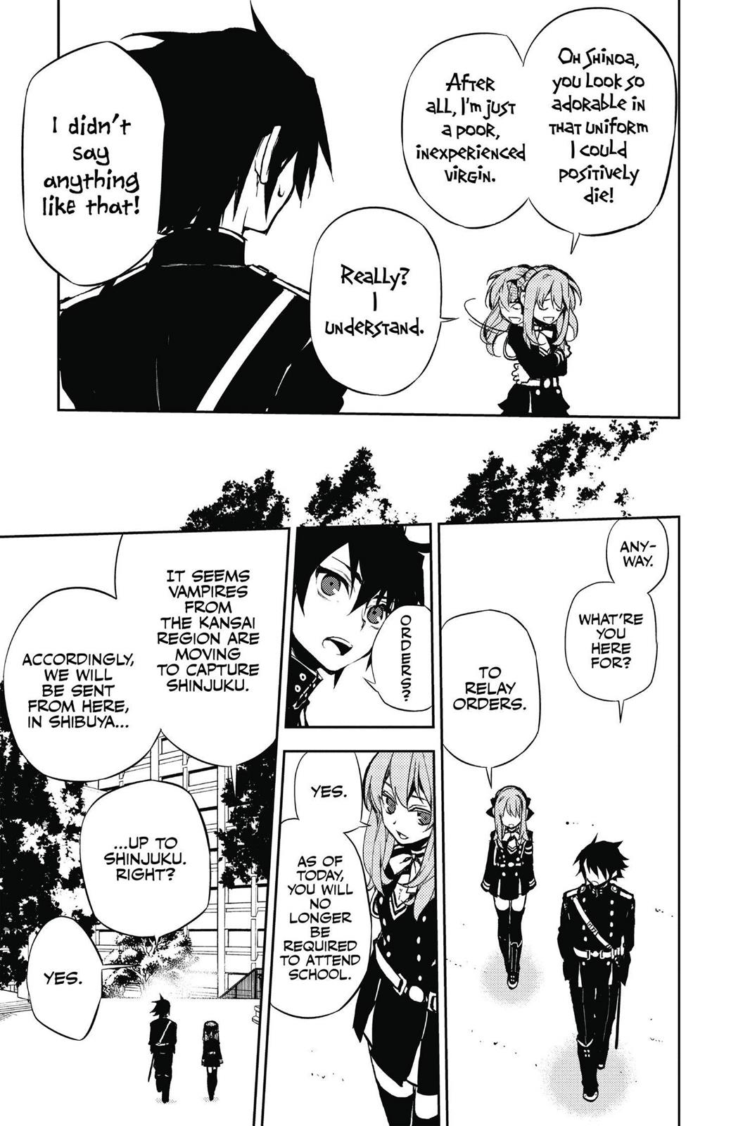 Read Seraph of the End Vampire Reign EN Manga Online