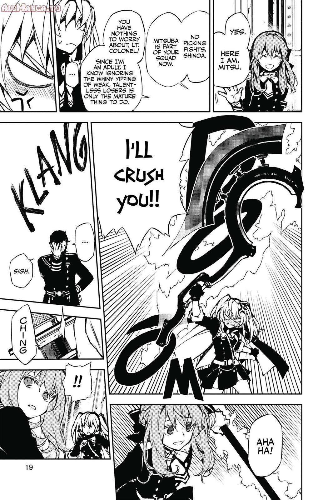 Read Seraph of the End Vampire Reign EN Manga Online