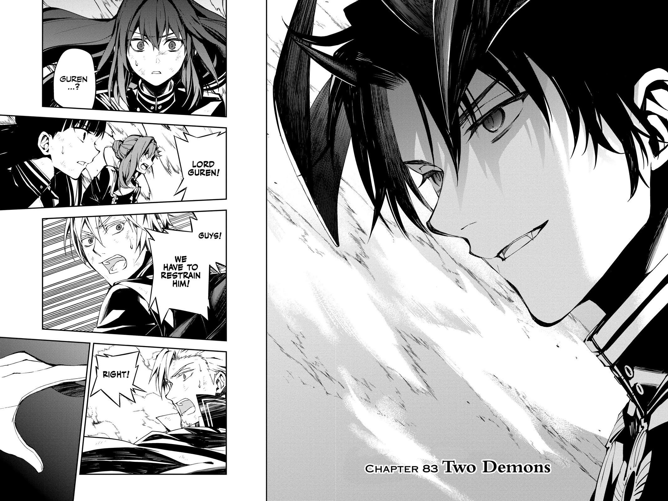 Read Seraph of the End Vampire Reign EN Manga Online