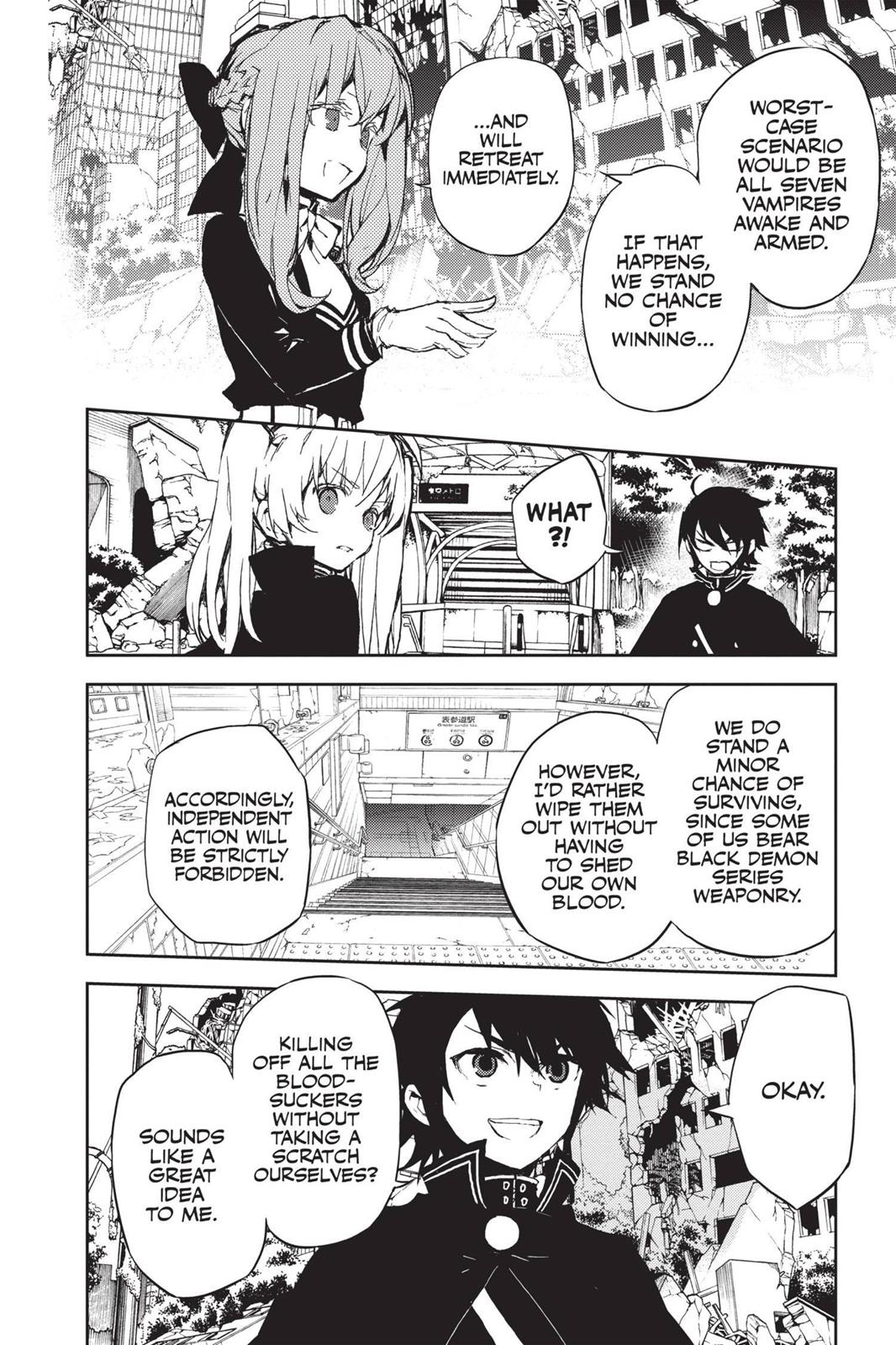 Read Seraph of the End Vampire Reign EN Manga Online