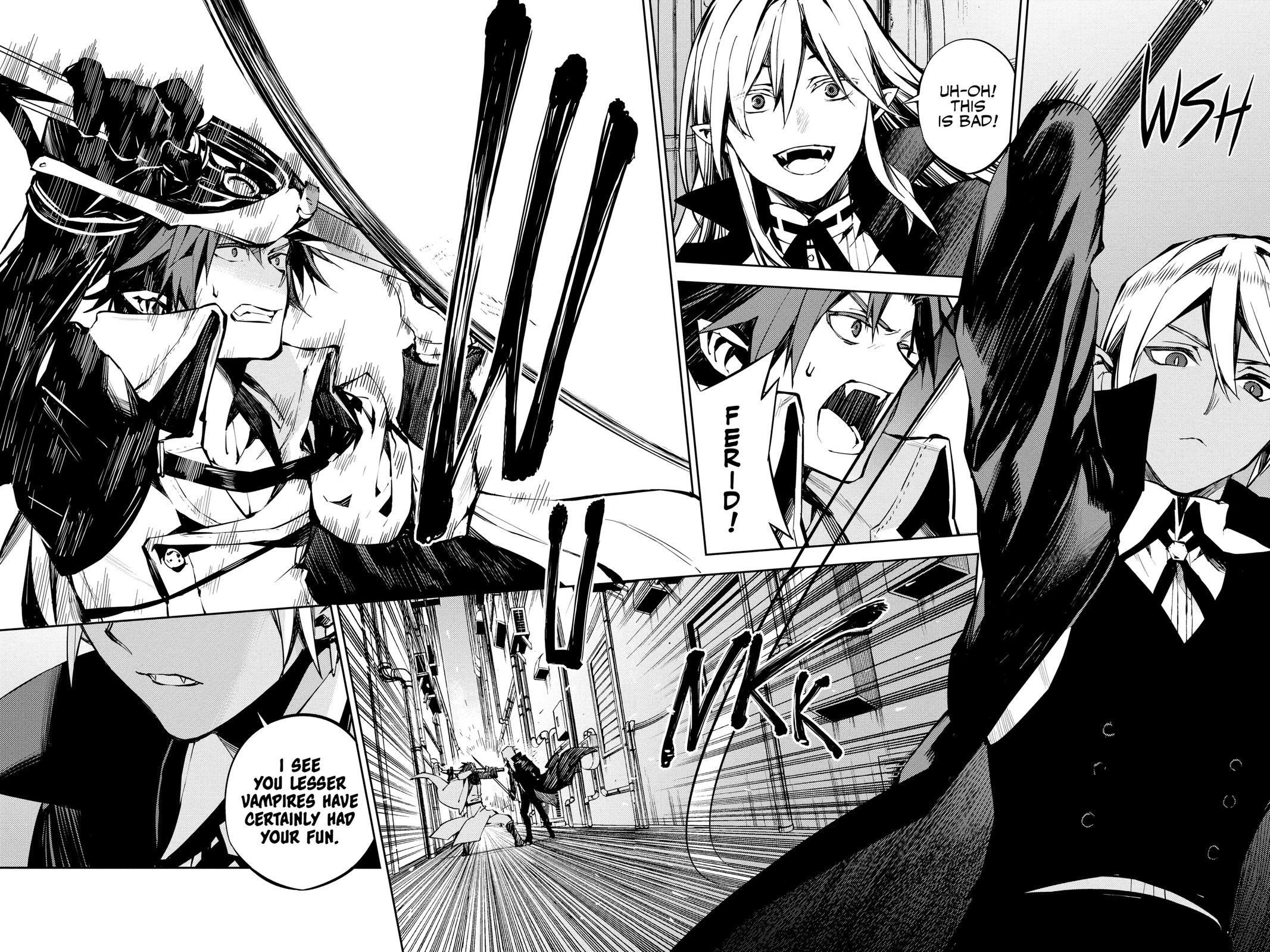 Read Seraph of the End Vampire Reign EN Manga Online