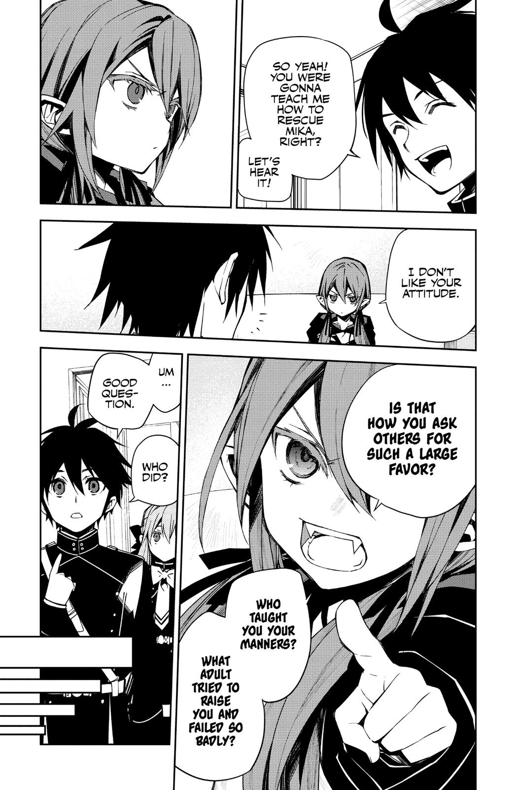 Read Seraph of the End Vampire Reign EN Manga Online