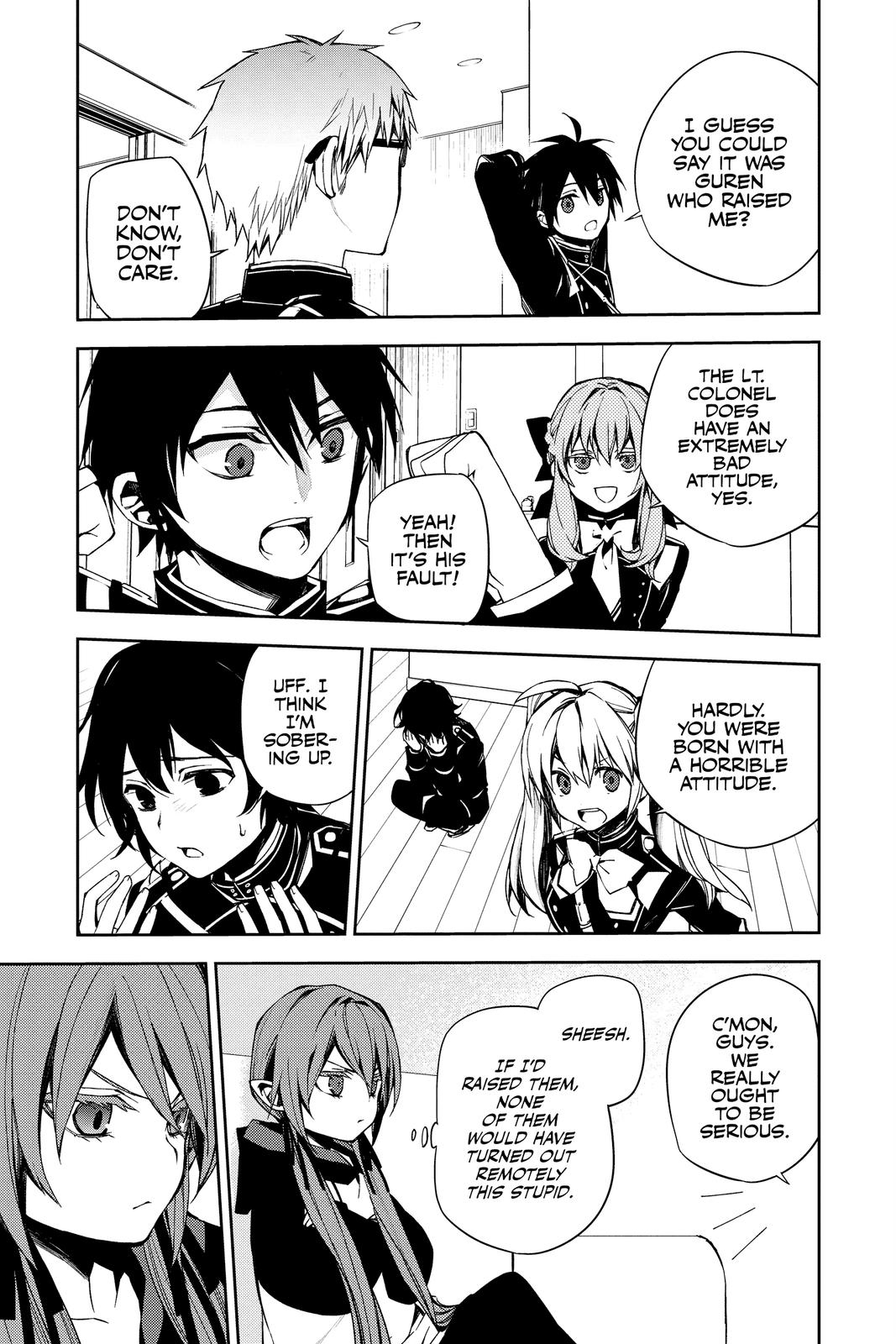 Read Seraph of the End Vampire Reign EN Manga Online