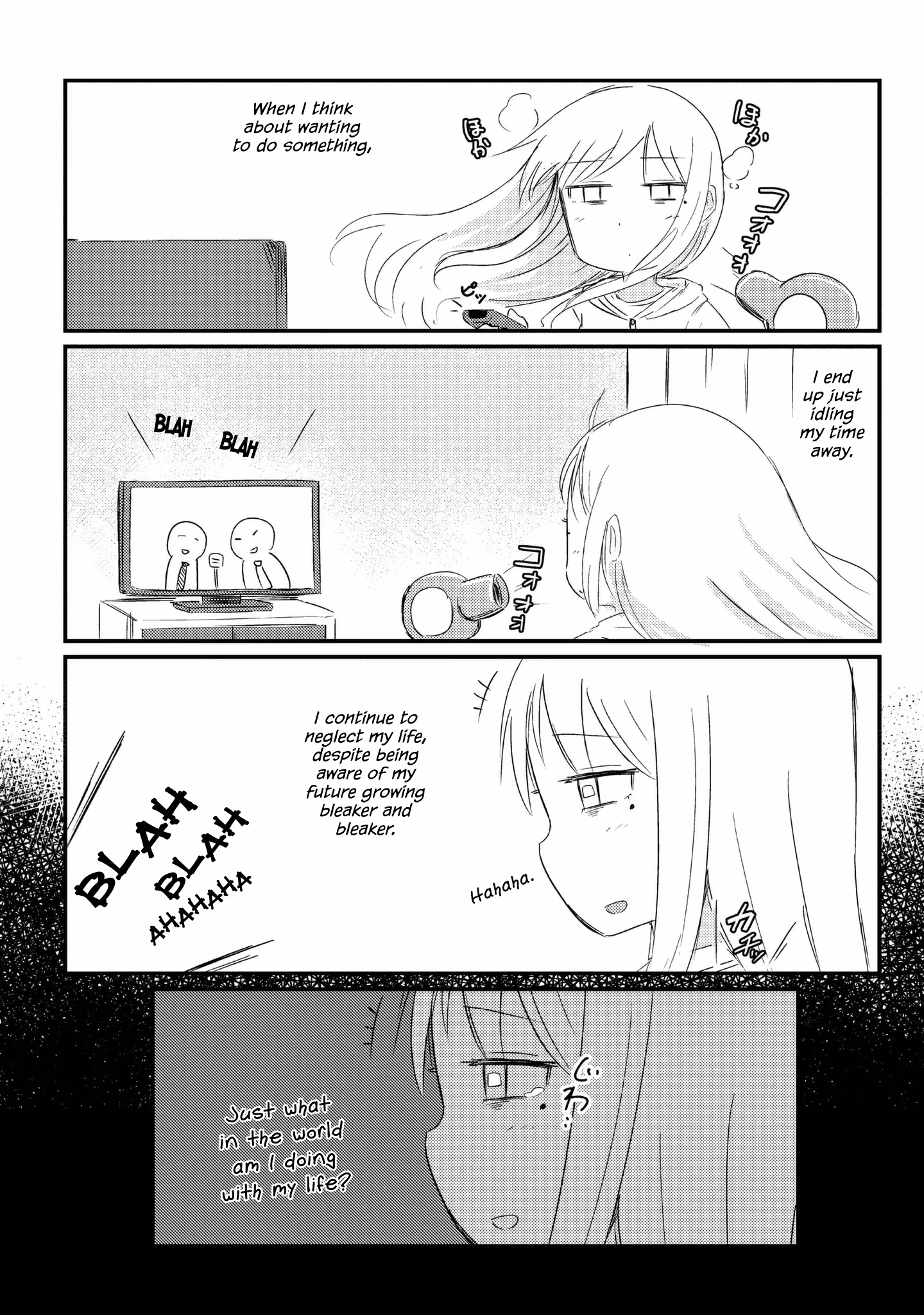 Read She doesn't know why she lives EN Manga Online