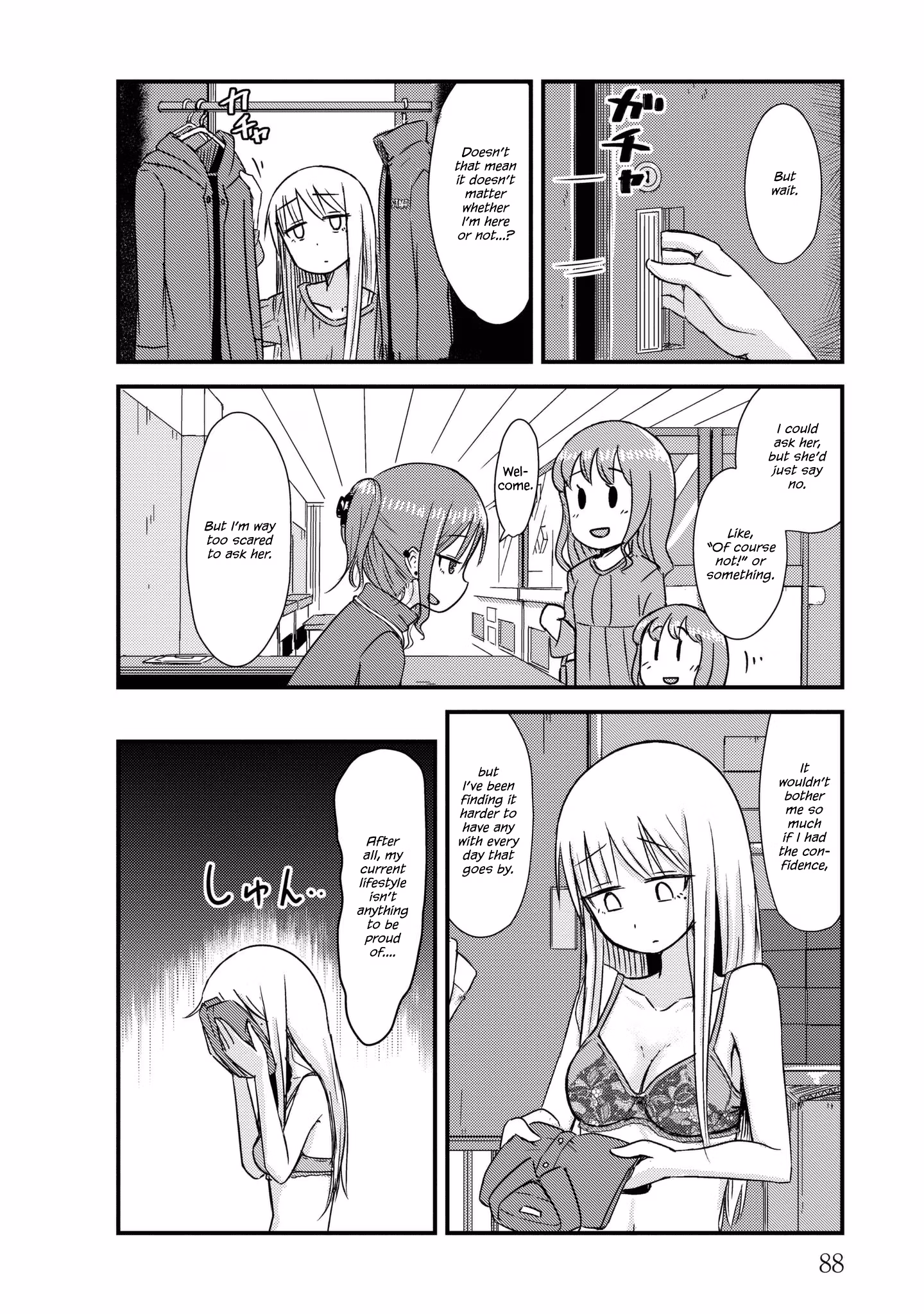 Read She doesn't know why she lives EN Manga Online
