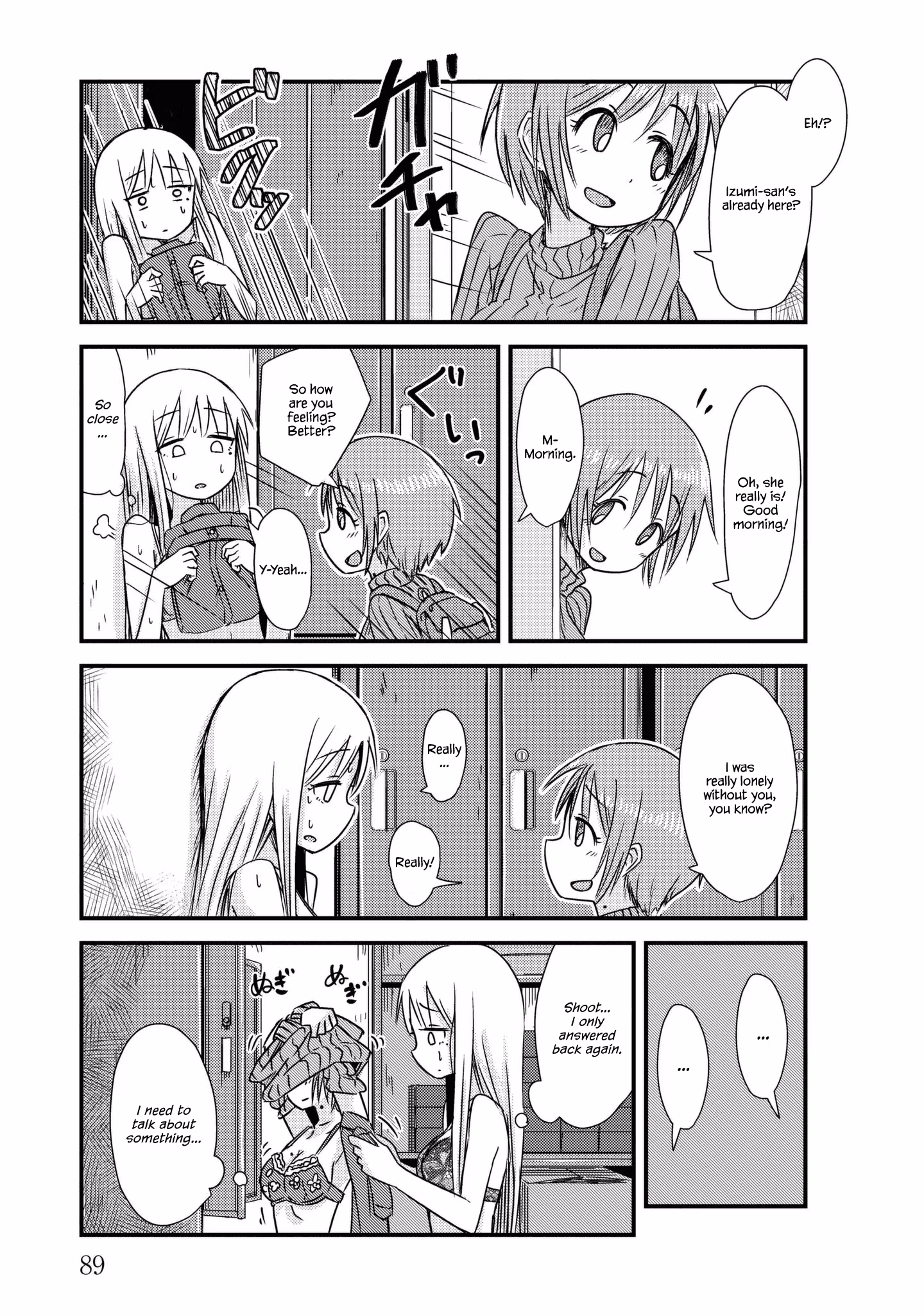 Read She doesn't know why she lives EN Manga Online
