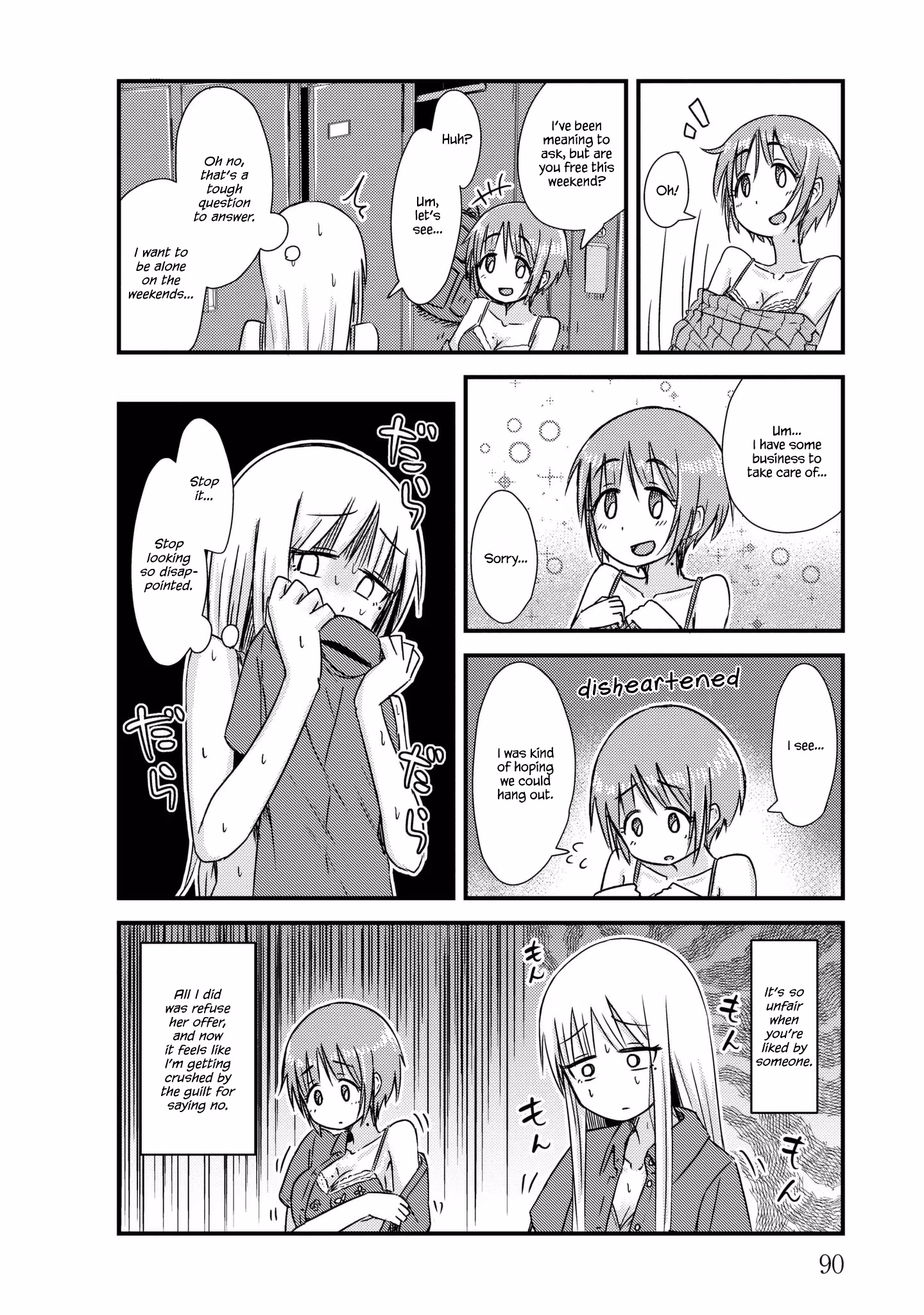 Read She doesn't know why she lives EN Manga Online