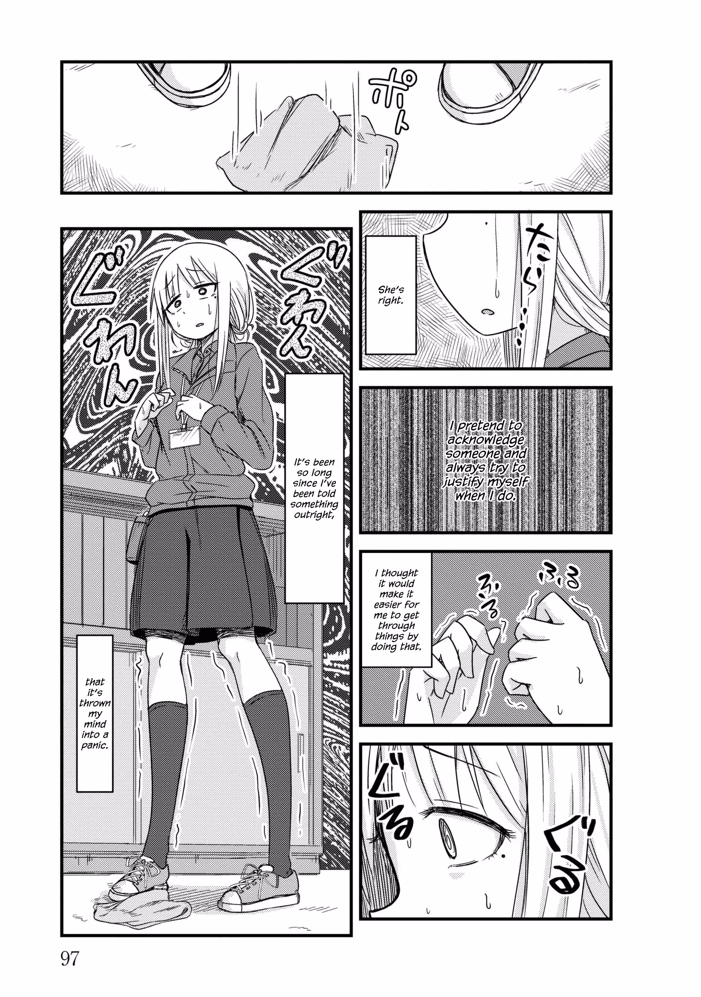 Read She doesn't know why she lives EN Manga Online