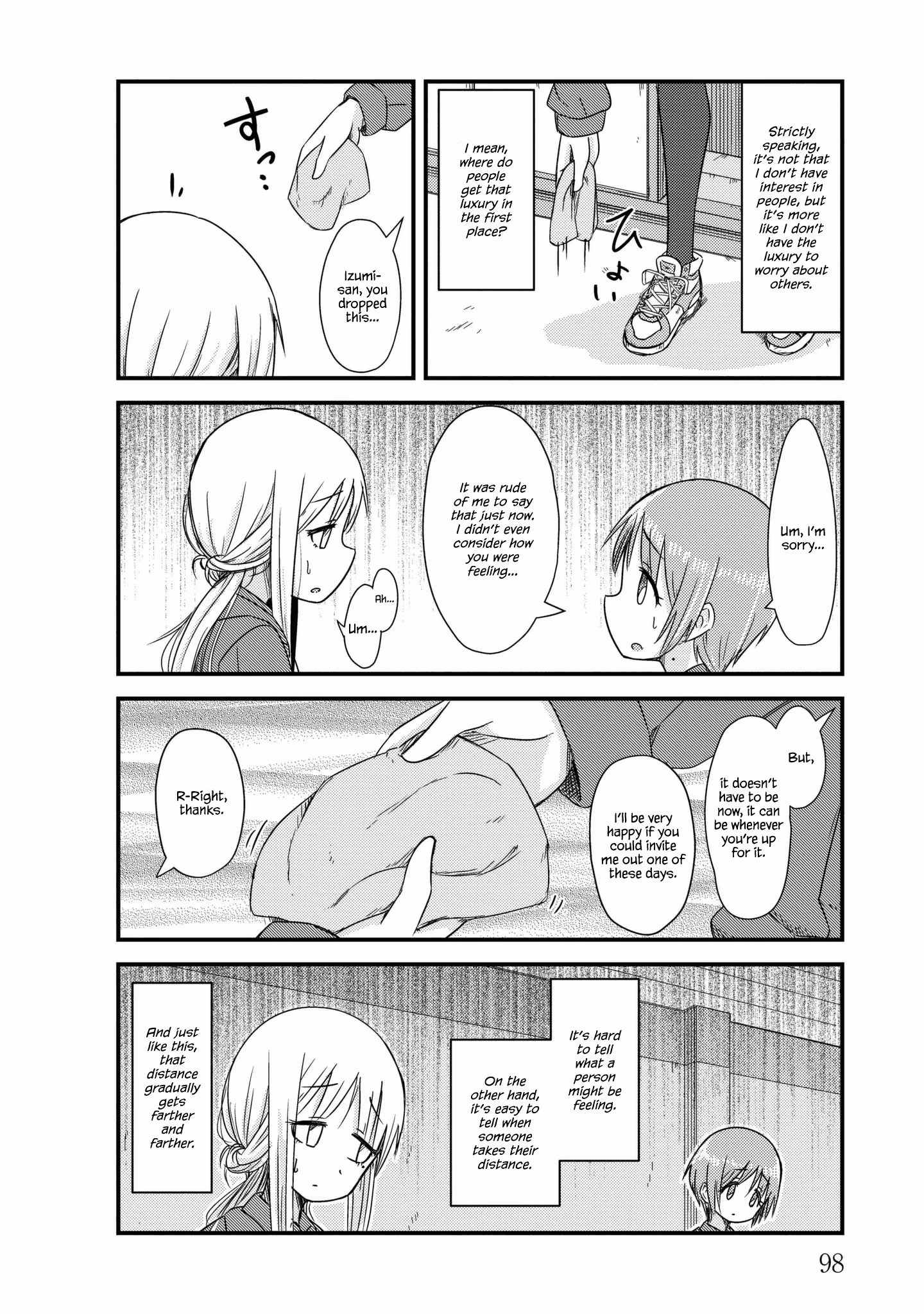 Read She doesn't know why she lives EN Manga Online