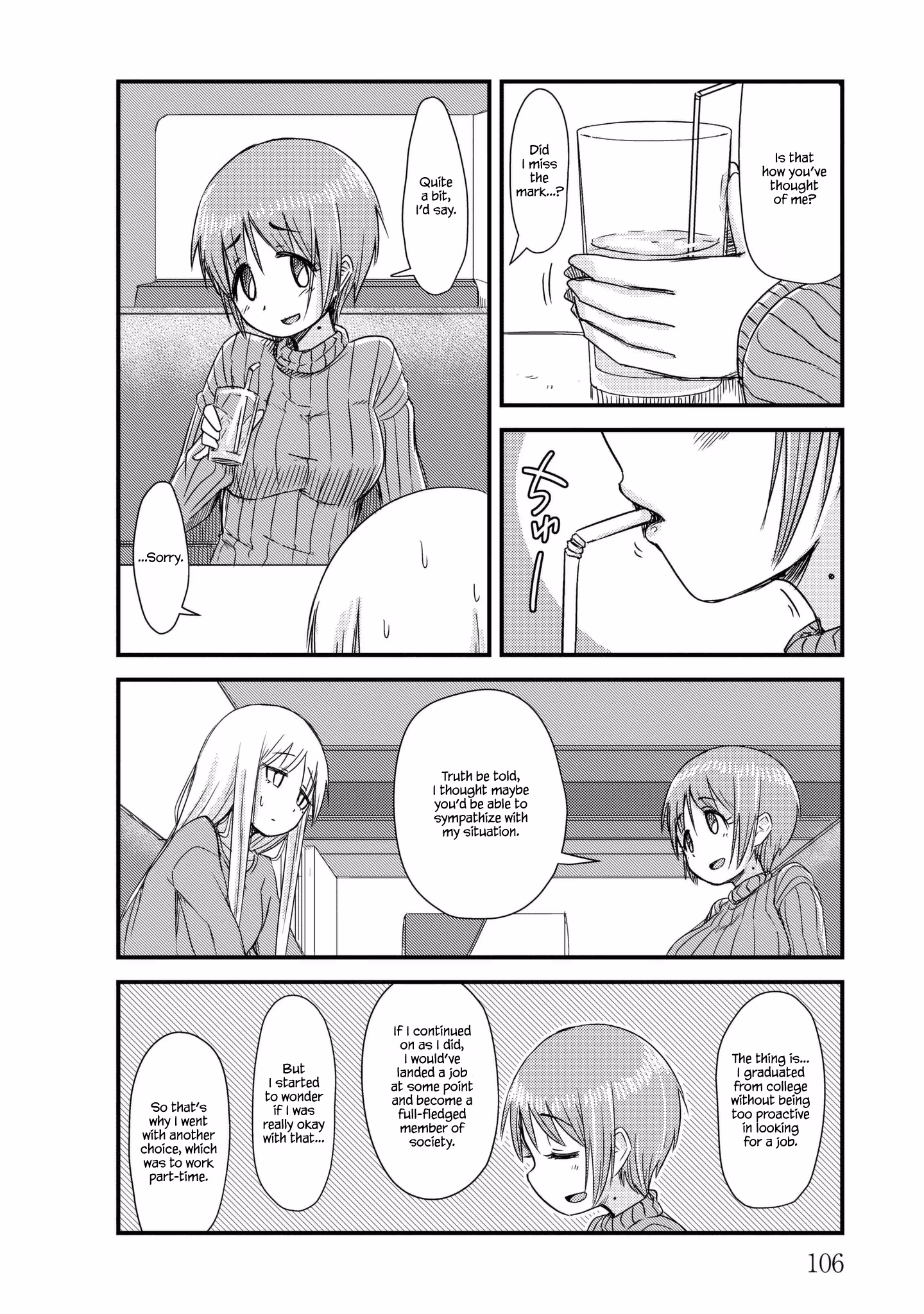 Read She doesn't know why she lives EN Manga Online