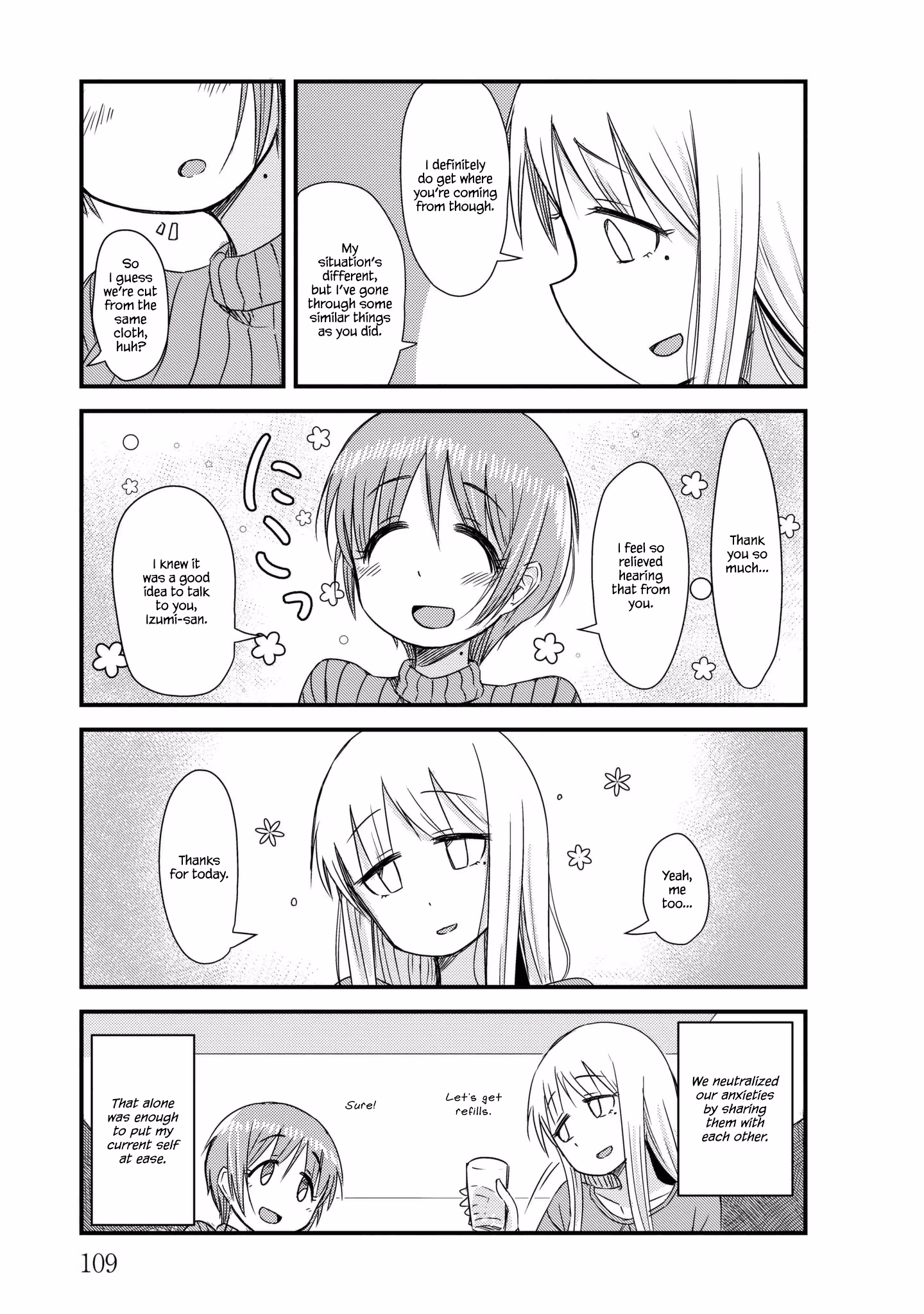 Read She doesn't know why she lives EN Manga Online