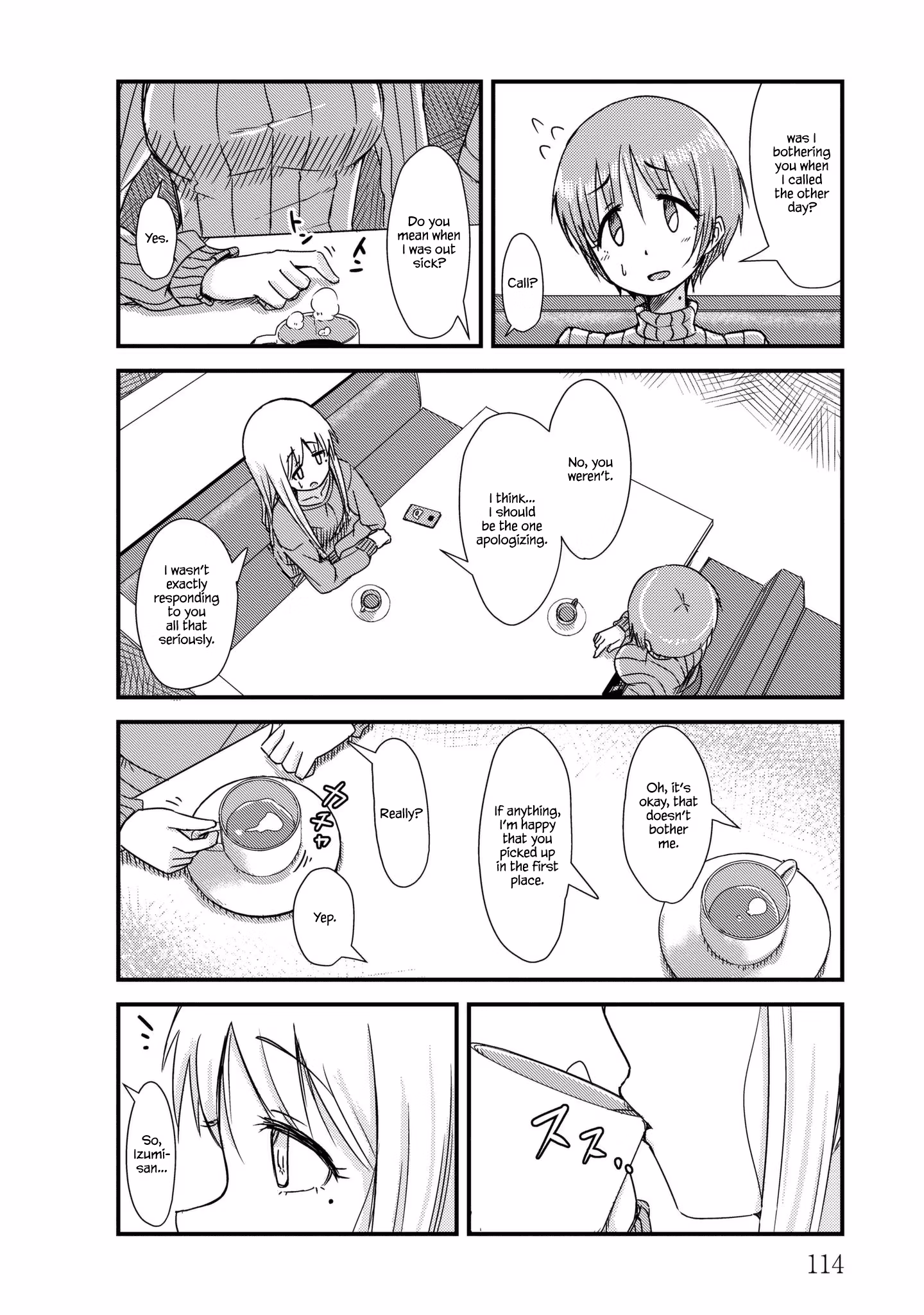 Read She doesn't know why she lives EN Manga Online