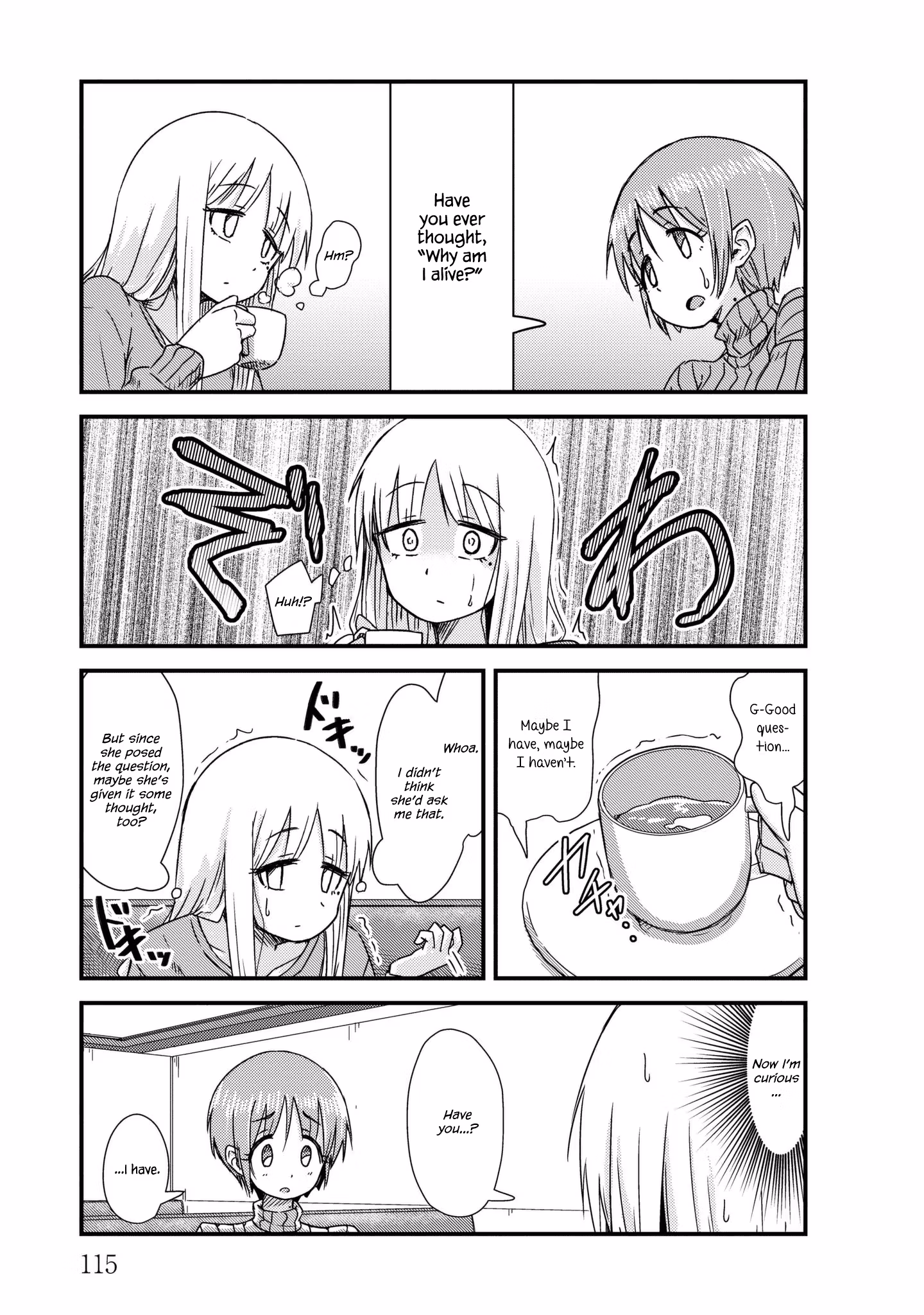 Read She doesn't know why she lives EN Manga Online