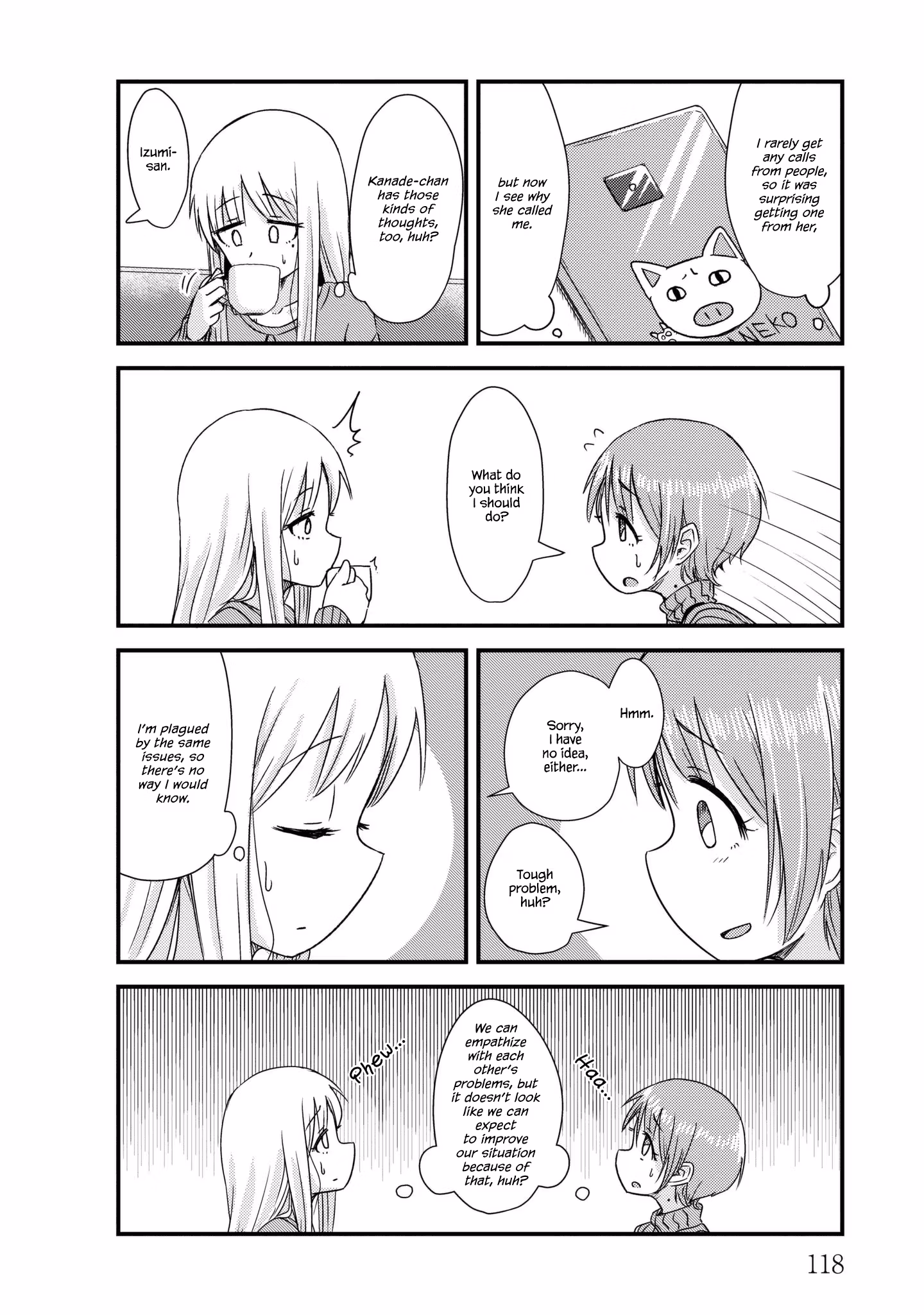 Read She doesn't know why she lives EN Manga Online